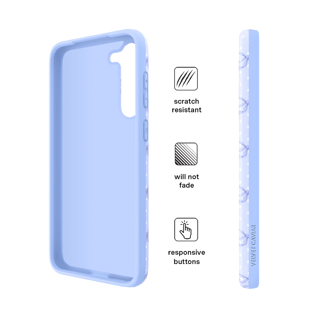 Lovely Blue Bows Samsung Case - Image 40
