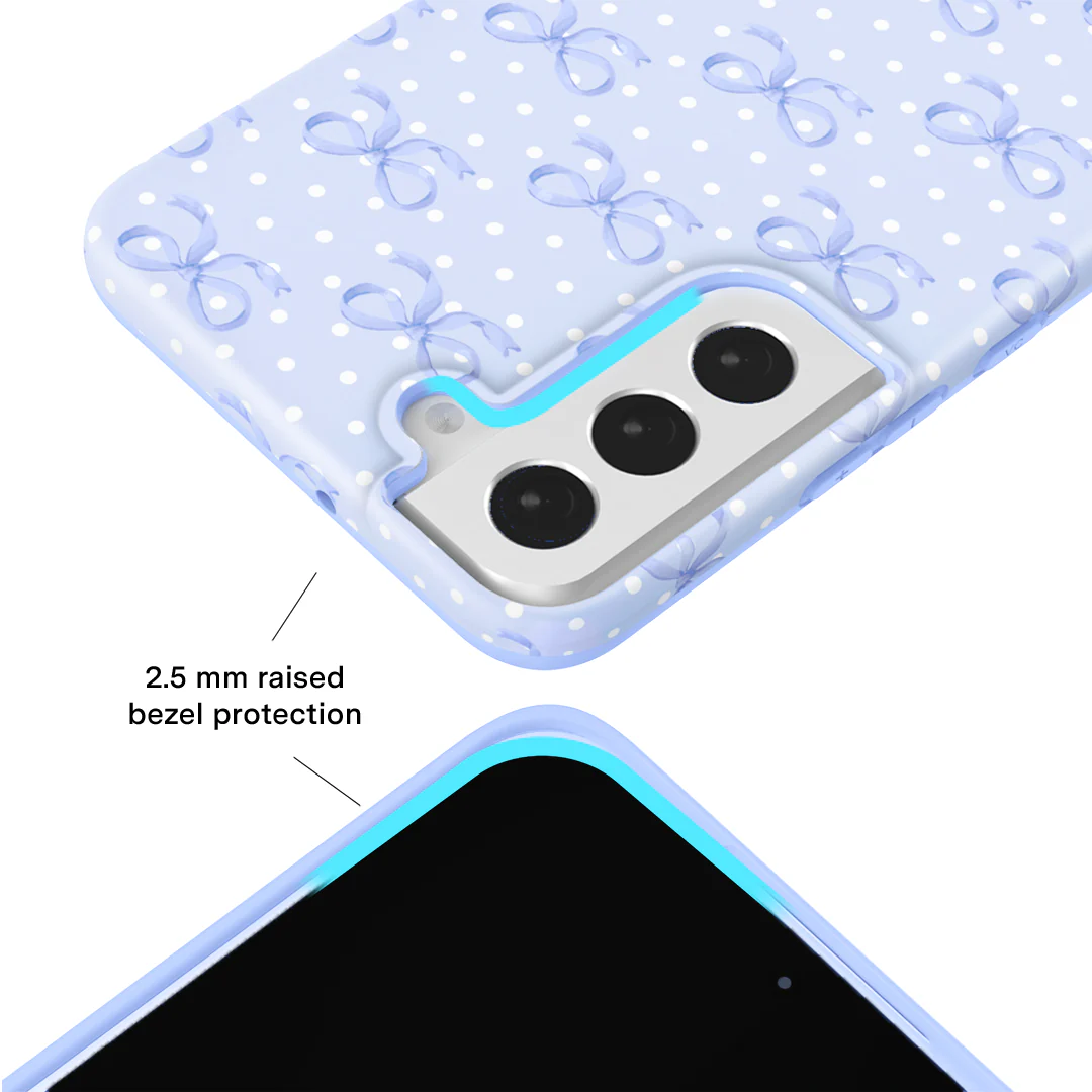 Lovely Blue Bows Samsung Case - Image 52