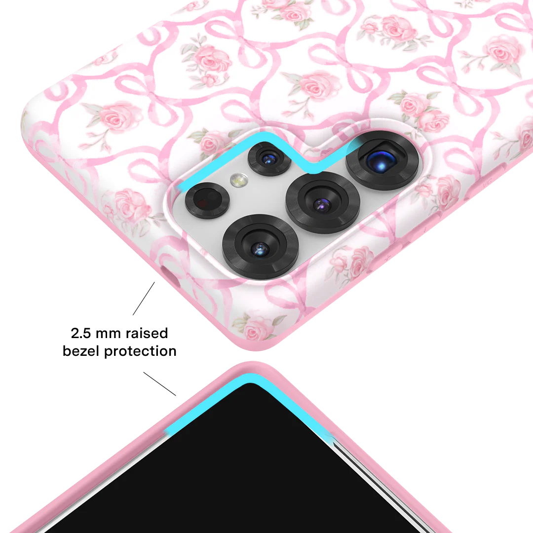 Lovely Pink Bows Samsung Case - Image 12