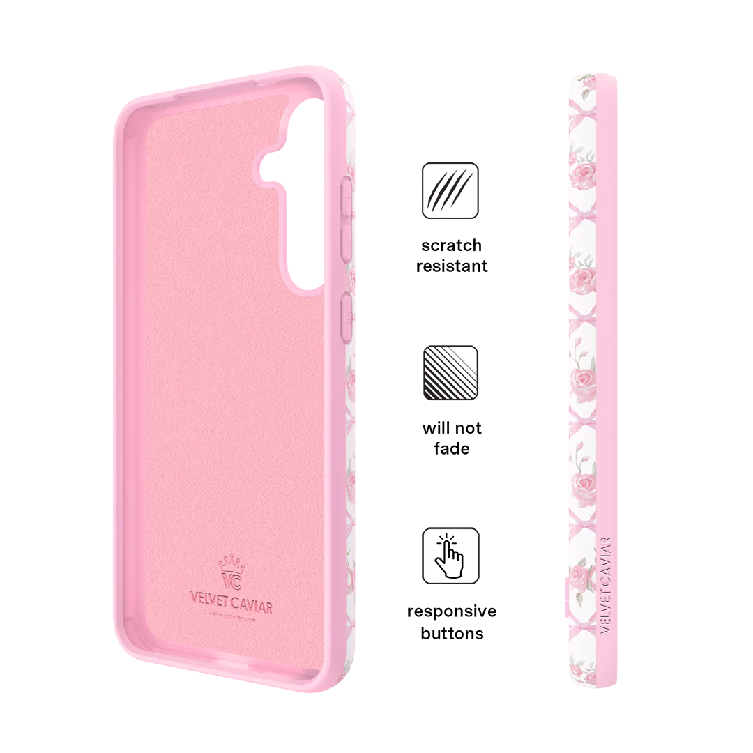 Lovely Pink Bows Samsung Case - Image 25