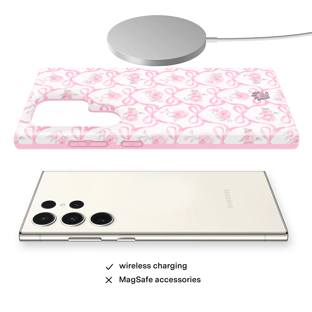 Lovely Pink Bows Samsung Case - Image 28