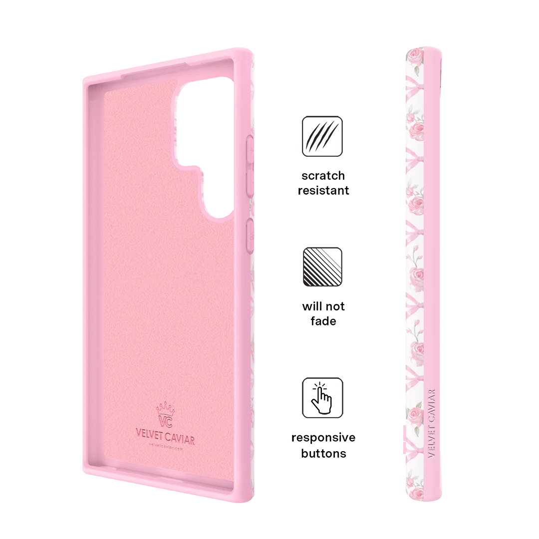 Lovely Pink Bows Samsung Case - Image 30