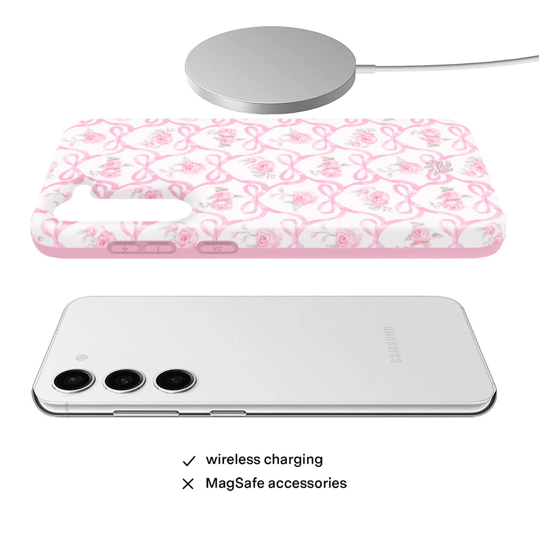 Lovely Pink Bows Samsung Case - Image 38