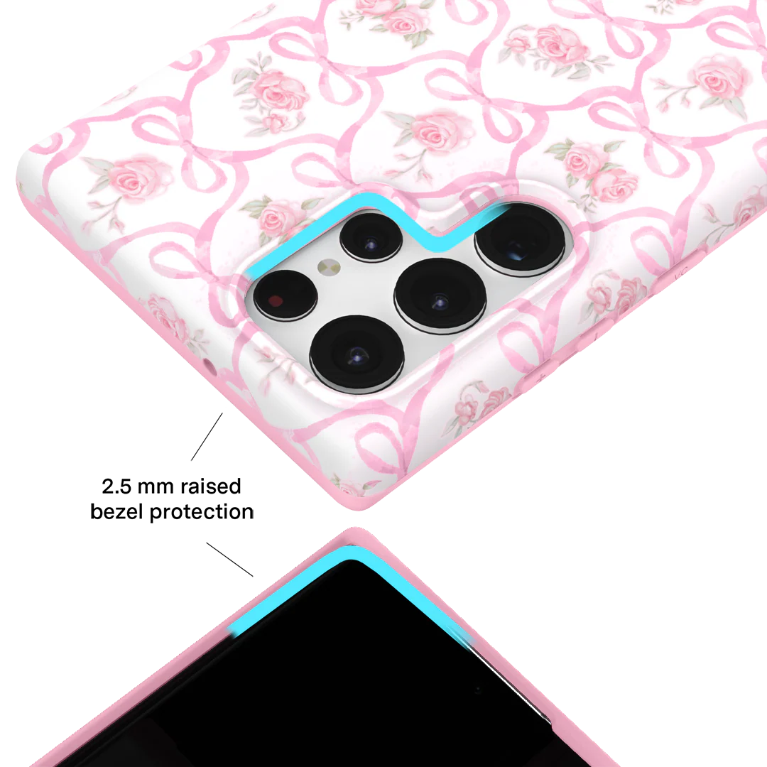 Lovely Pink Bows Samsung Case - Image 42