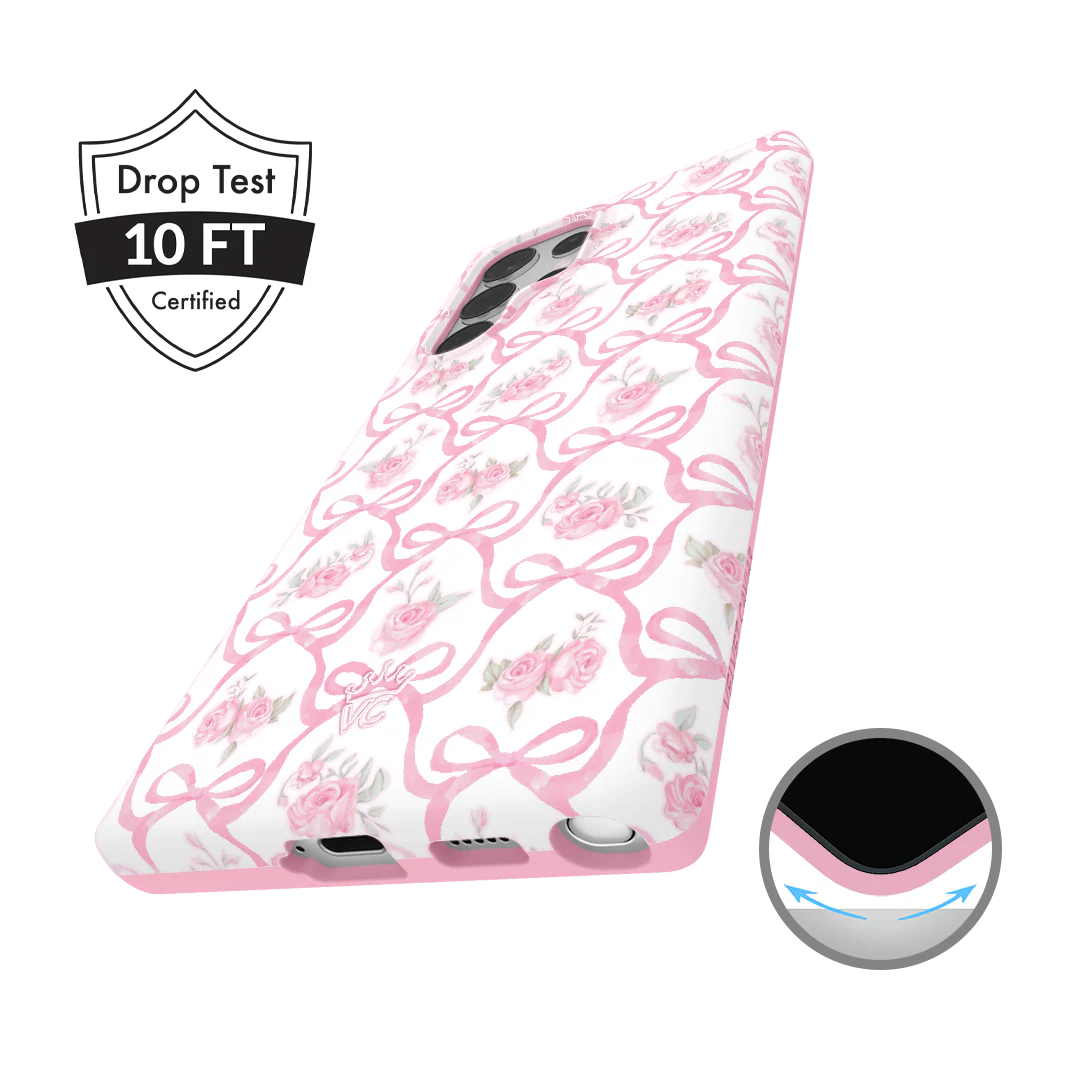 Lovely Pink Bows Samsung Case - Image 44