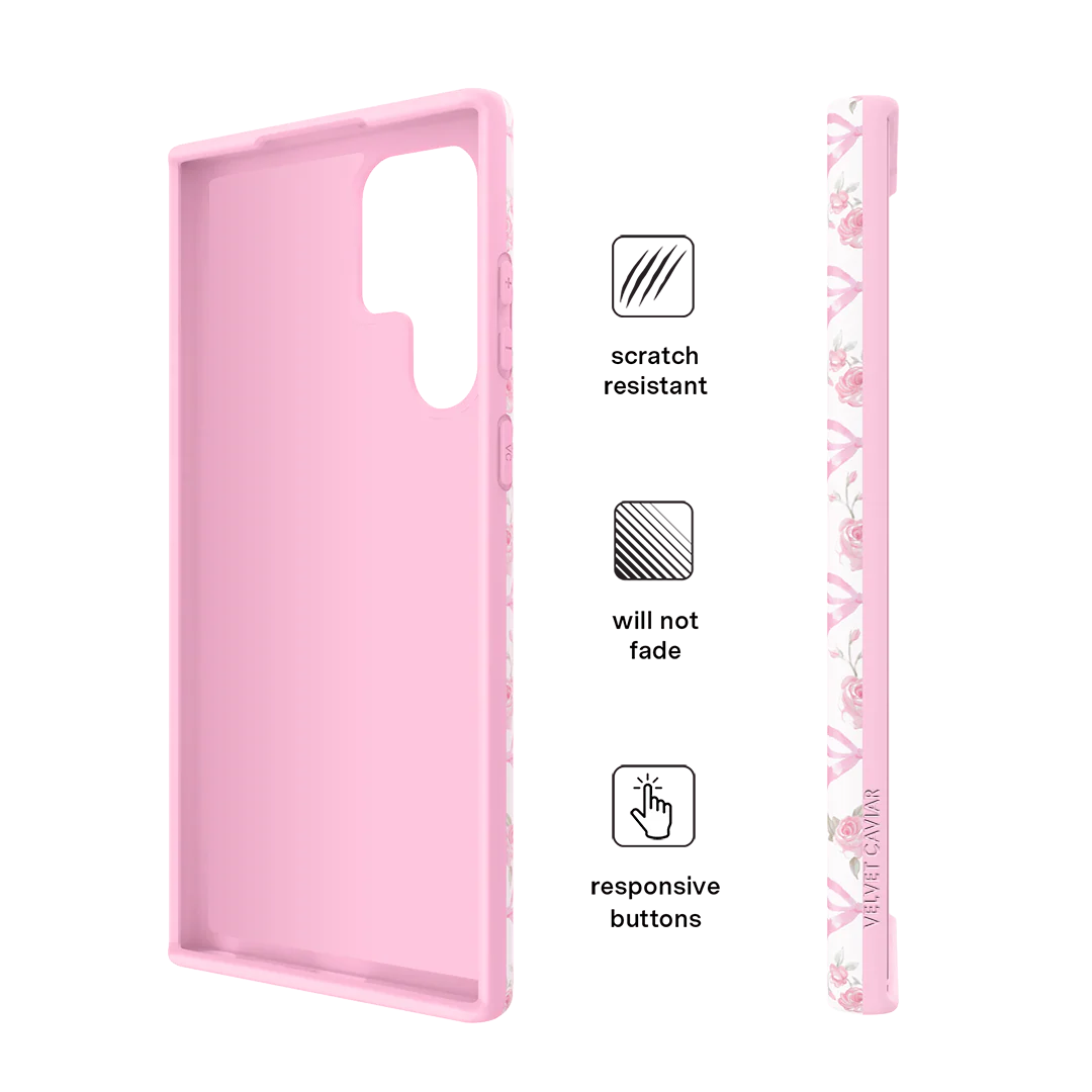 Lovely Pink Bows Samsung Case - Image 45