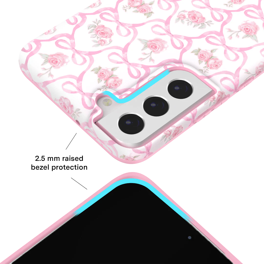 Lovely Pink Bows Samsung Case - Image 47