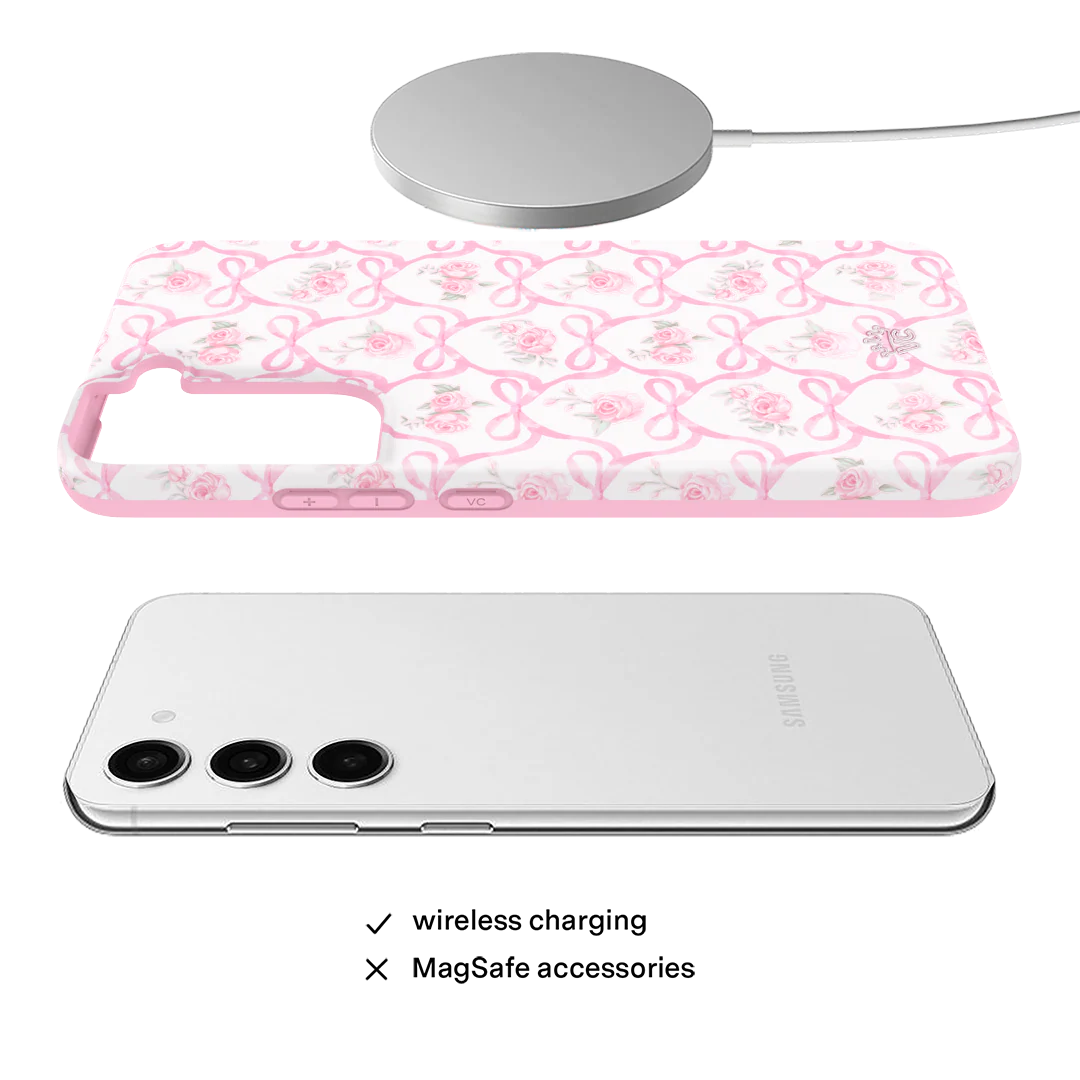 Lovely Pink Bows Samsung Case - Image 48
