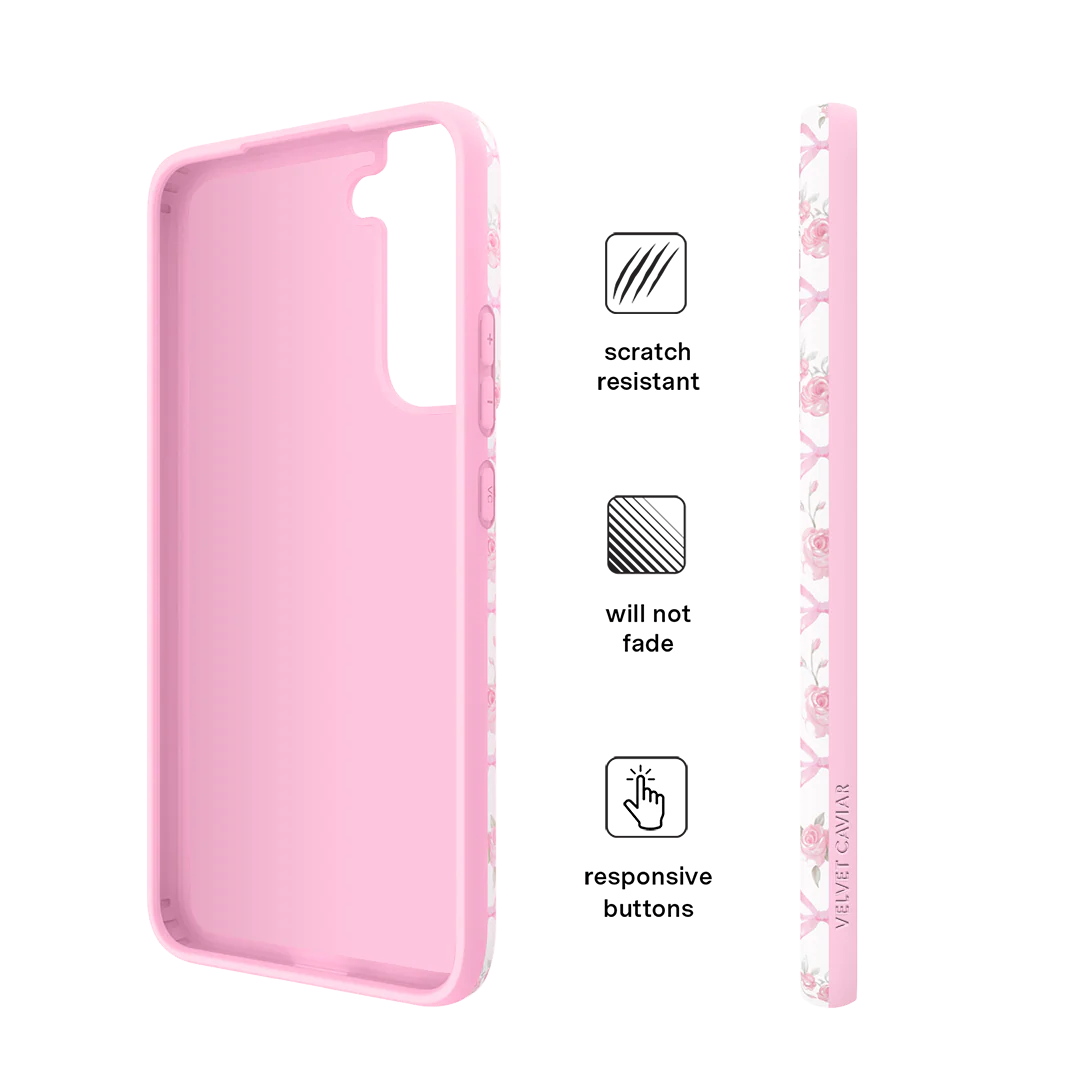 Lovely Pink Bows Samsung Case - Image 55