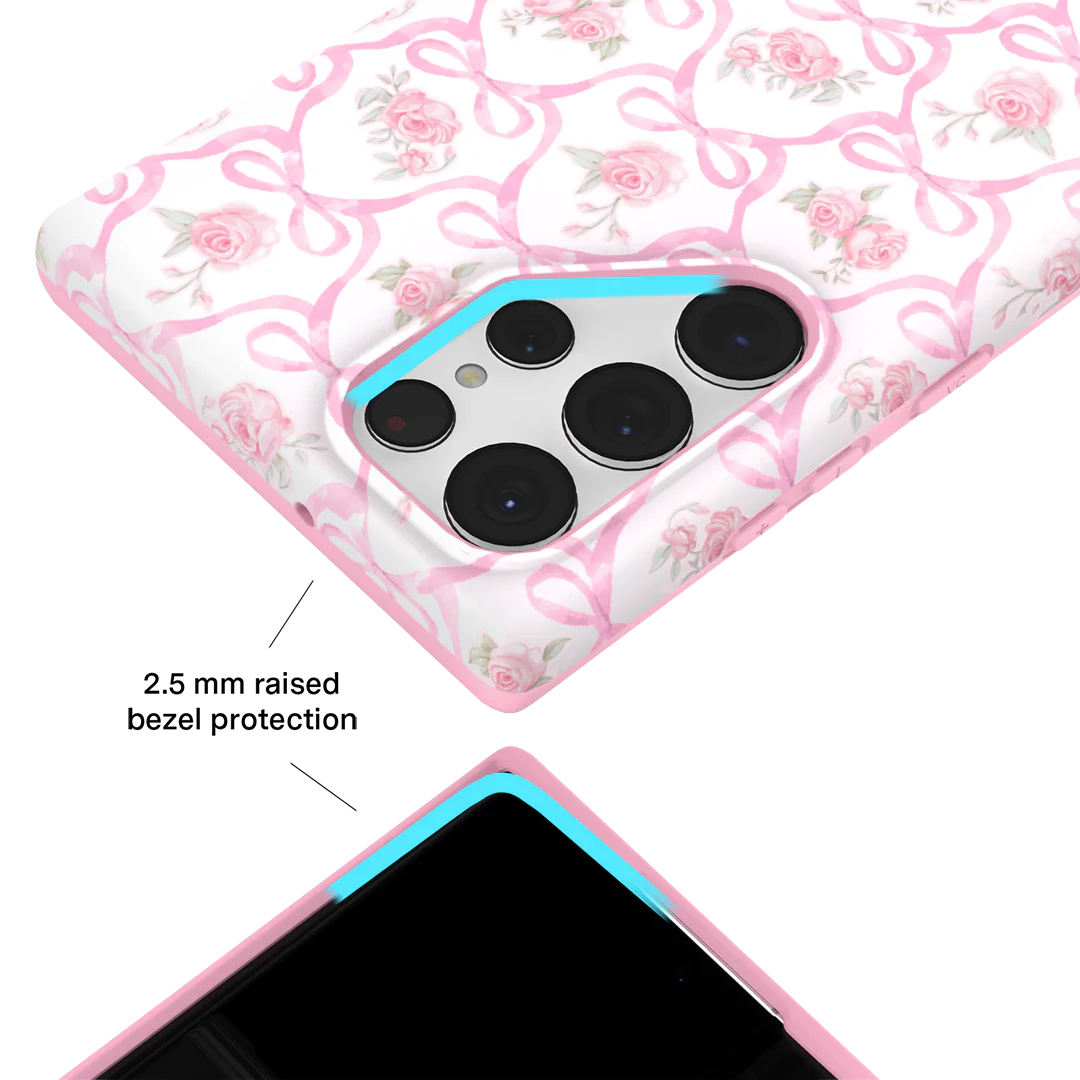Lovely Pink Bows Samsung Case - Image 57