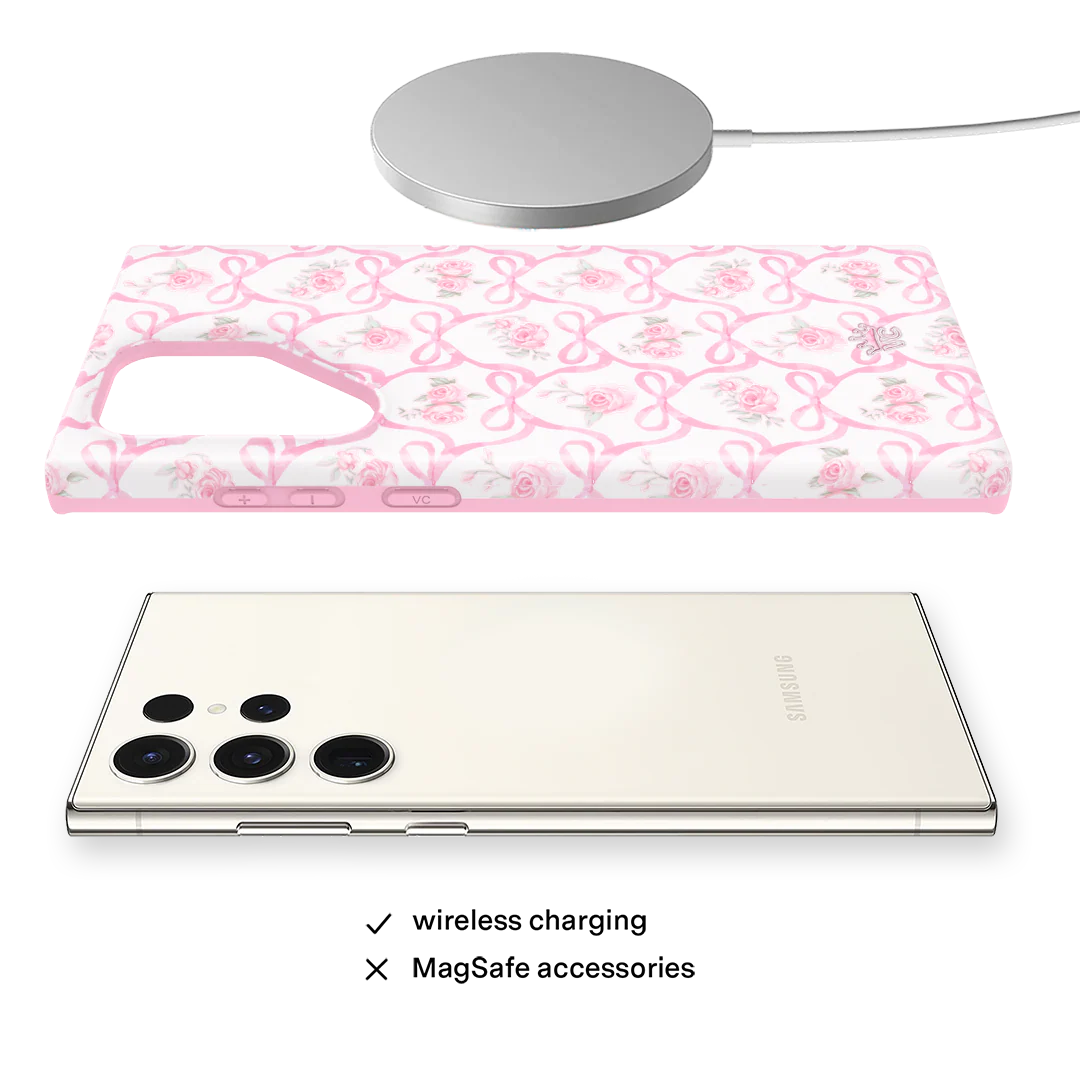 Lovely Pink Bows Samsung Case - Image 58
