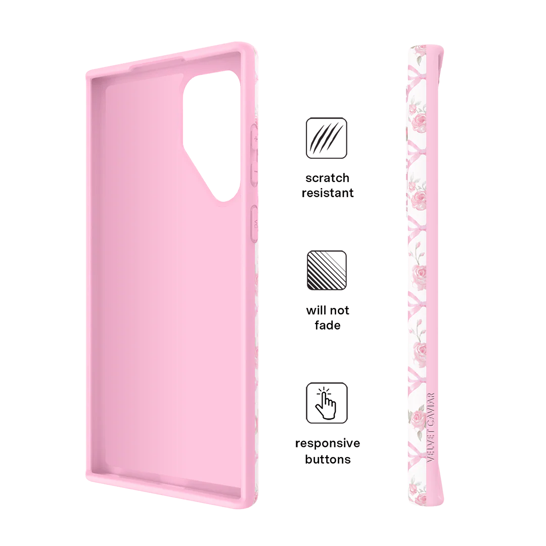 Lovely Pink Bows Samsung Case - Image 60