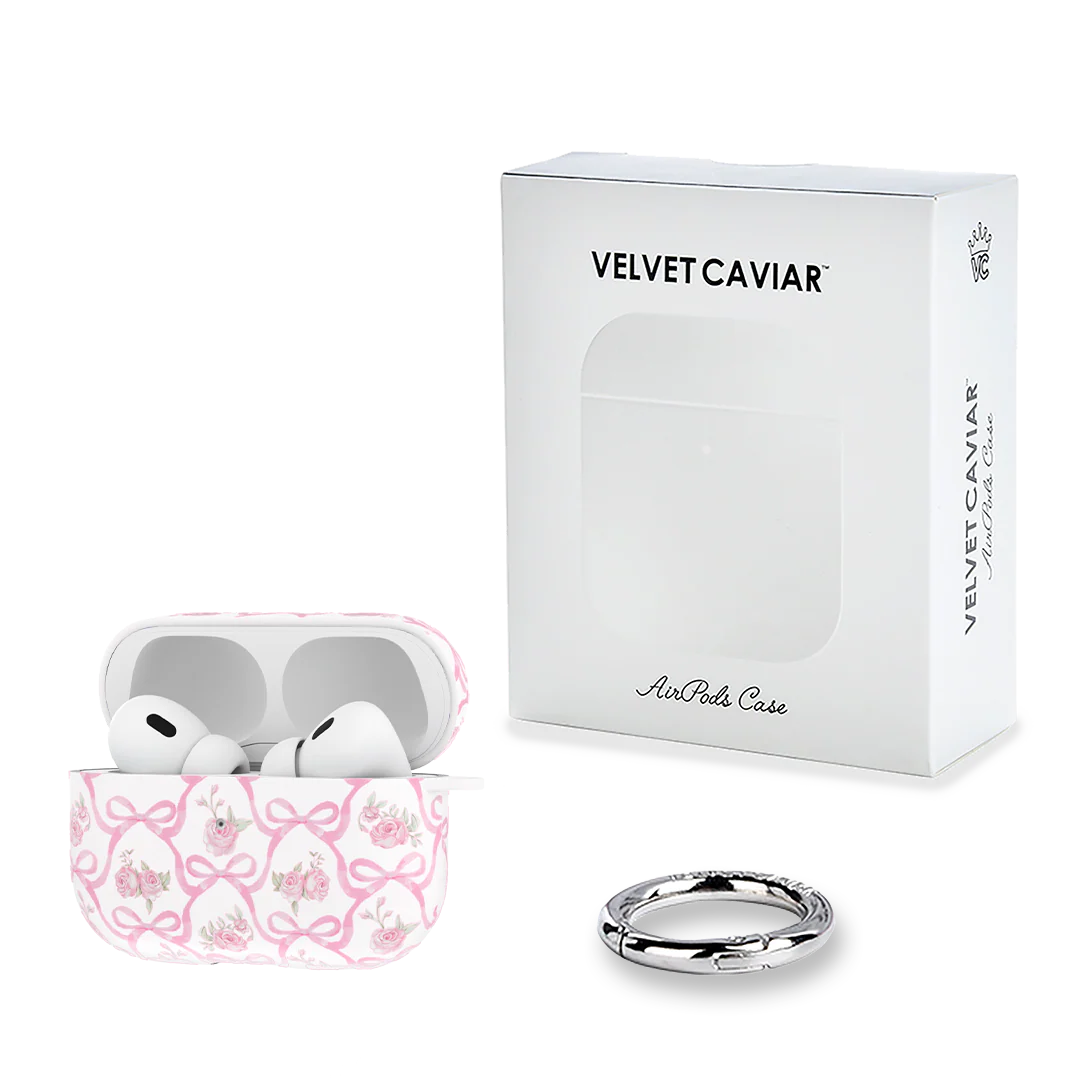 Lovely Pink Bows AirPod Case - Image 10