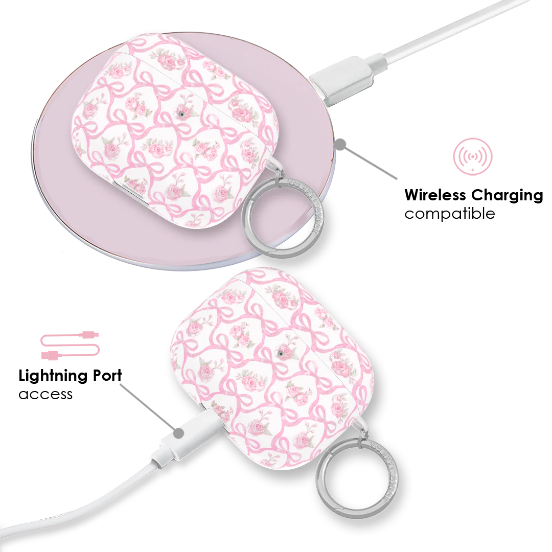 Lovely Pink Bows AirPod Case - Image 14
