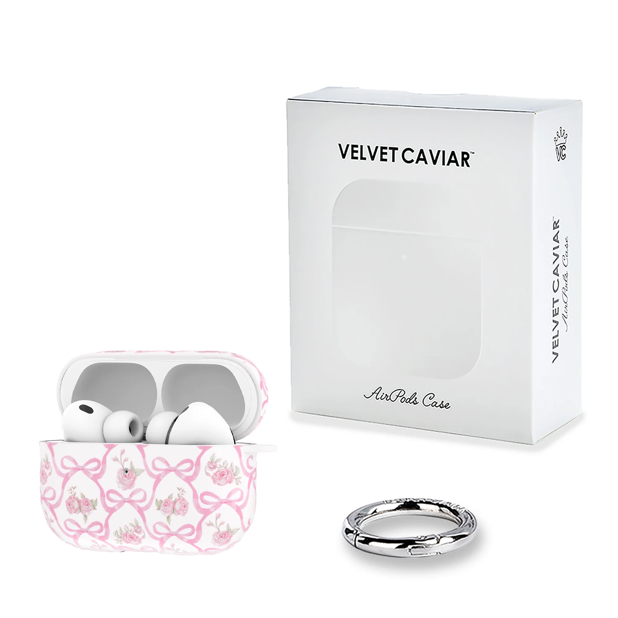 Lovely Pink Bows AirPod Case - Image 25