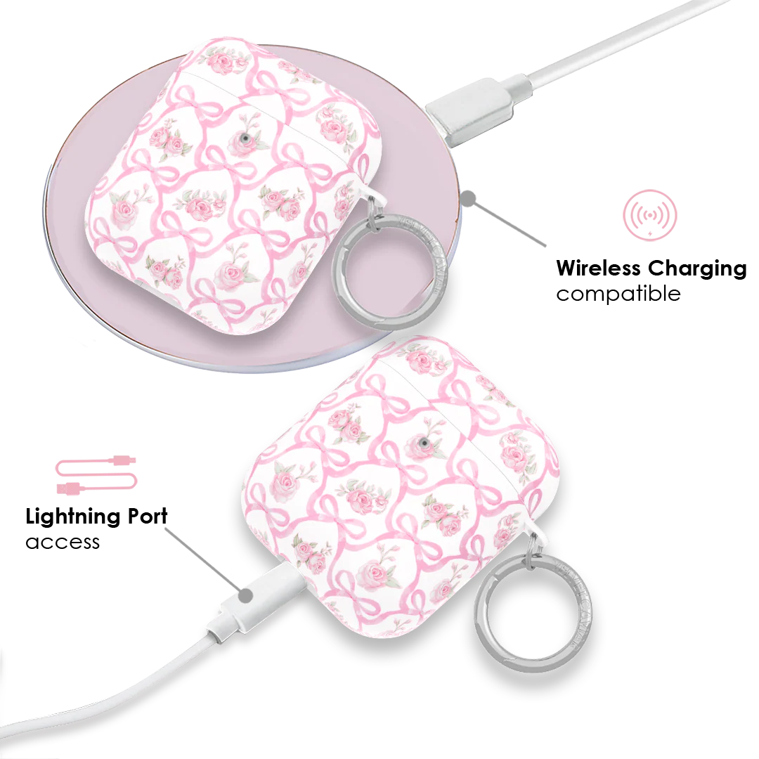 Lovely Pink Bows AirPod Case - Image 4