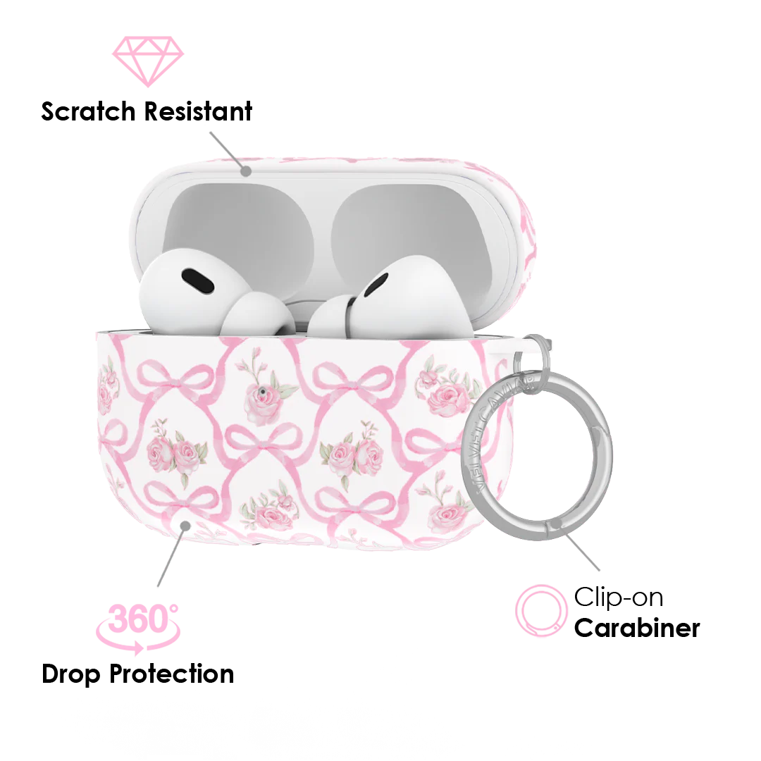 Lovely Pink Bows AirPod Case - Image 8