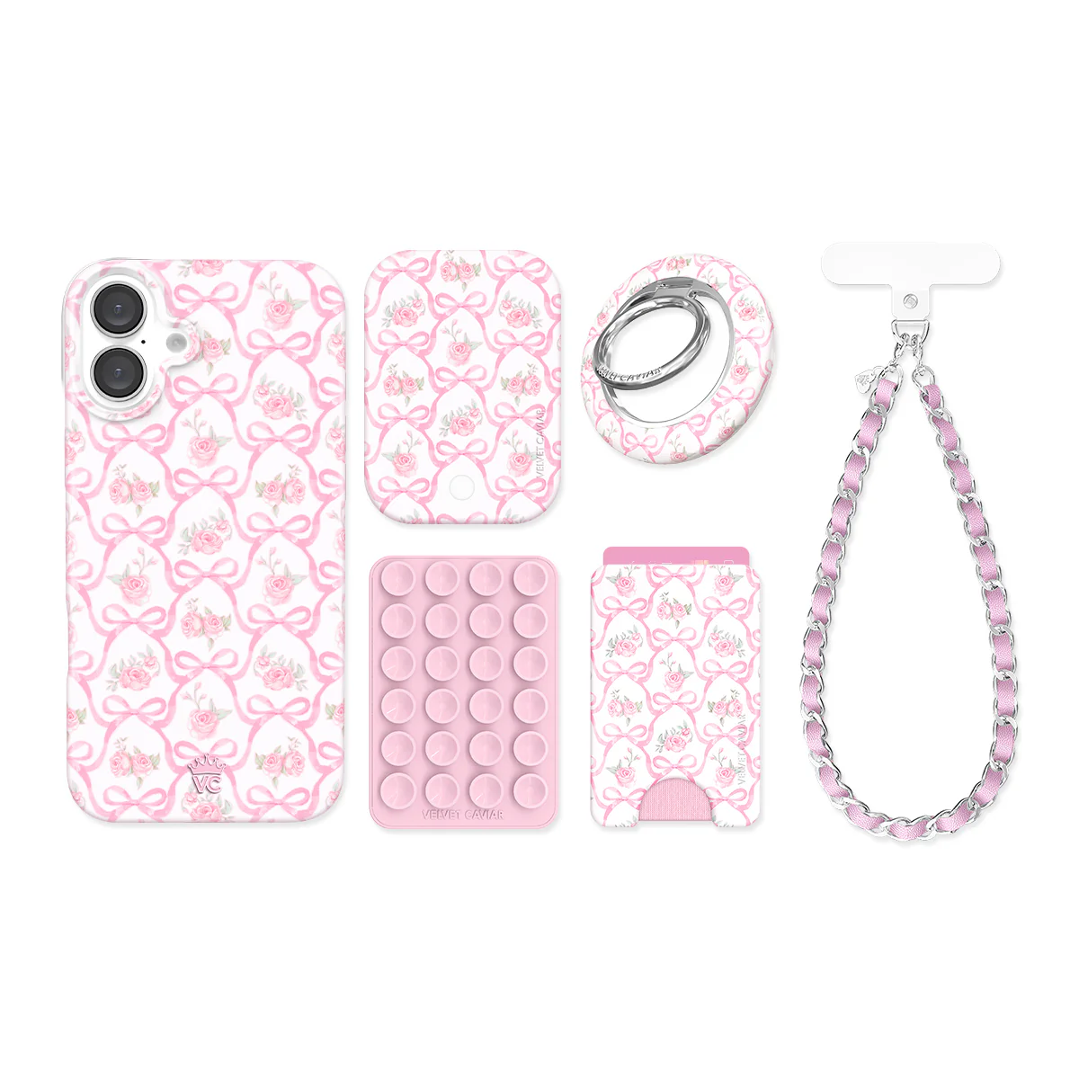Lovely Pink Bows iPhone Bundle Set - Image 13