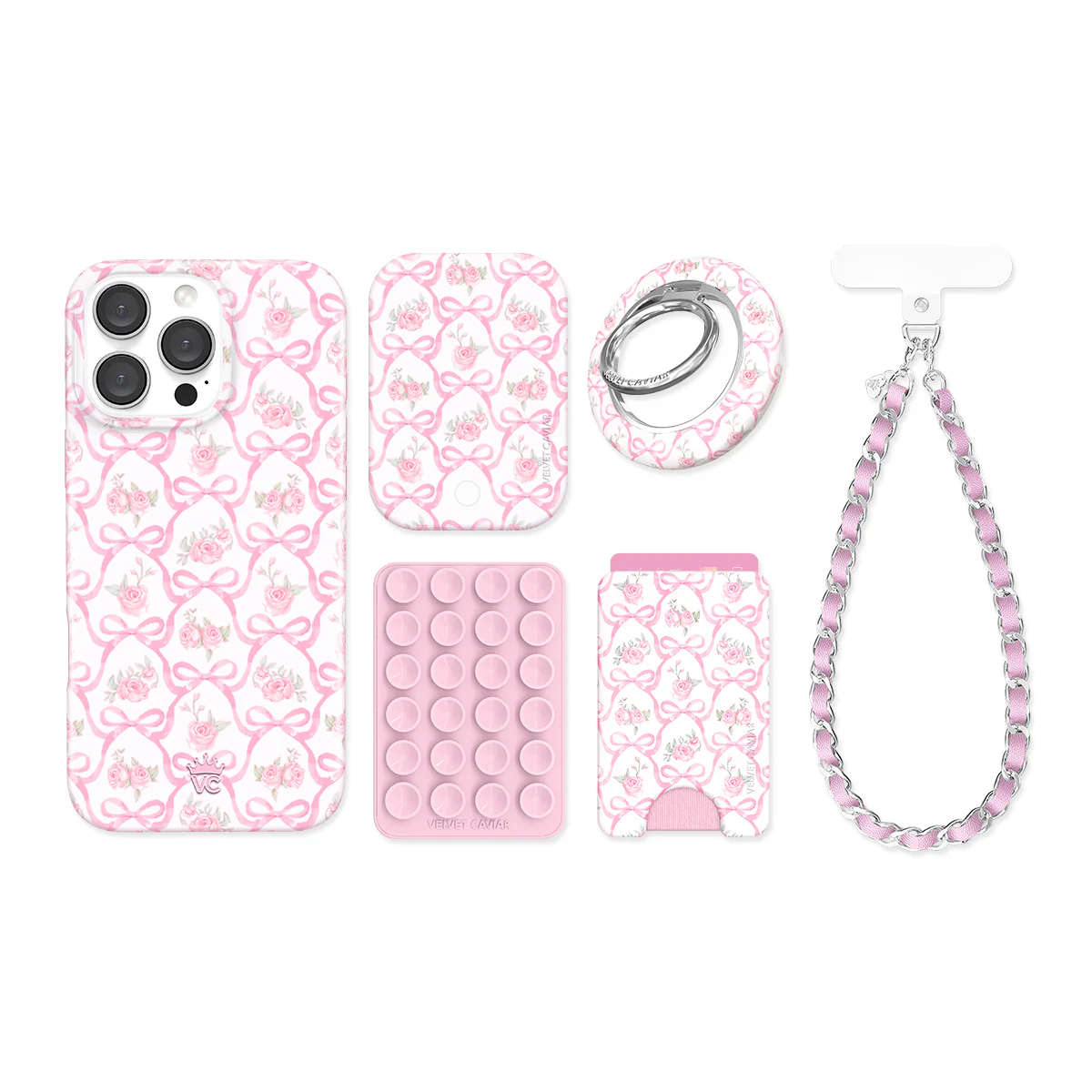 Lovely Pink Bows iPhone Bundle Set - Image 14