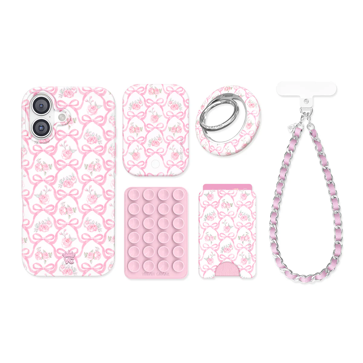 Lovely Pink Bows iPhone Bundle Set - Image 17