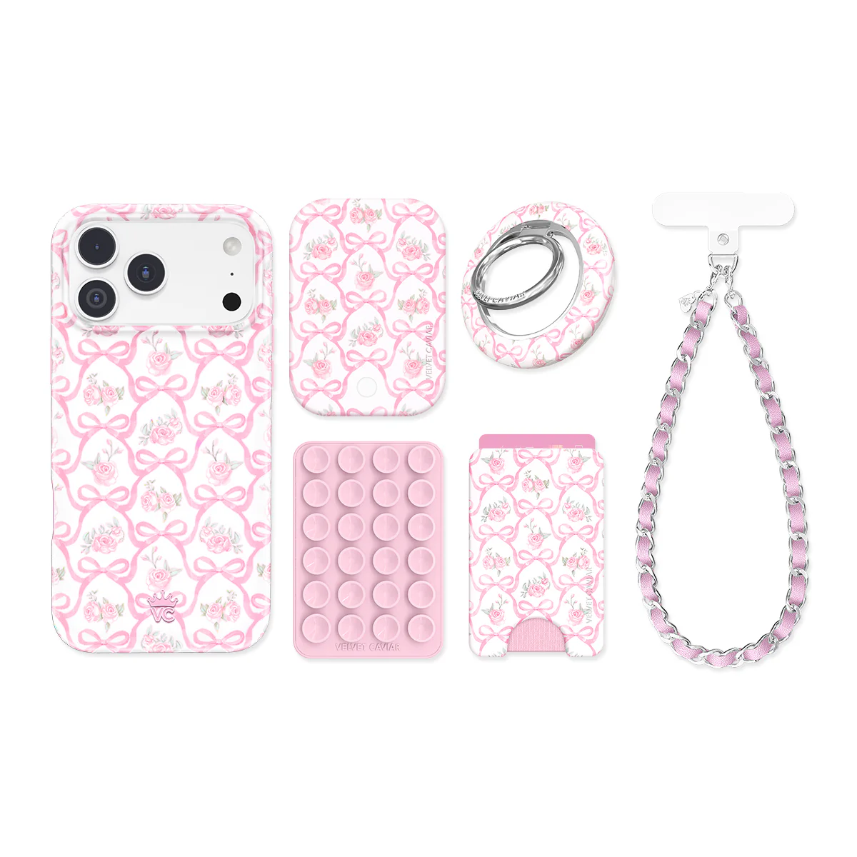 Lovely Pink Bows iPhone Bundle Set - Image 19