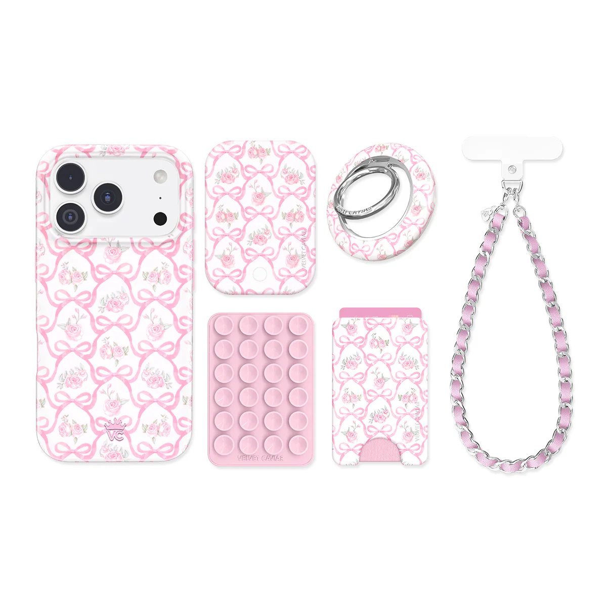 Lovely Pink Bows iPhone Bundle Set - Image 20