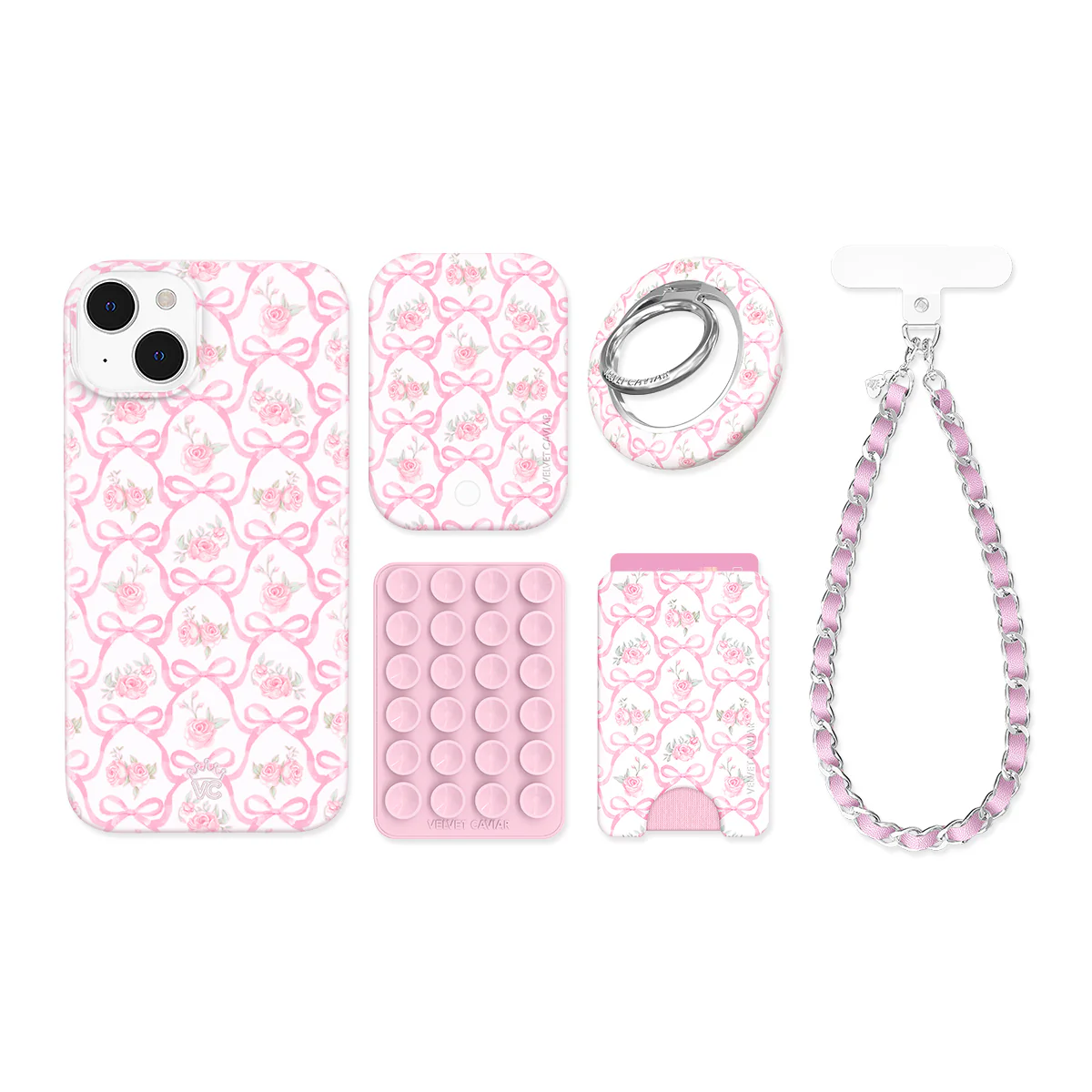 Lovely Pink Bows iPhone Bundle Set - Image 4