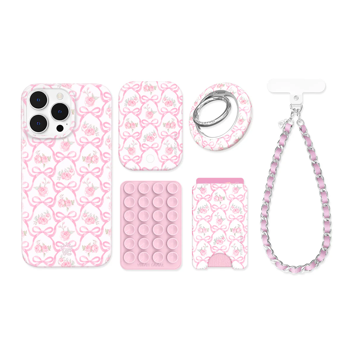 Lovely Pink Bows iPhone Bundle Set - Image 6