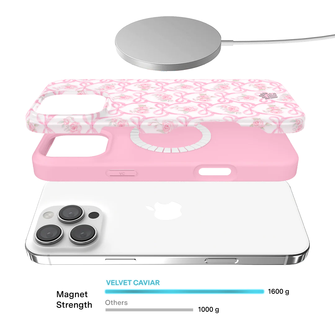 Lovely Pink Bows iPhone Case - Image 13
