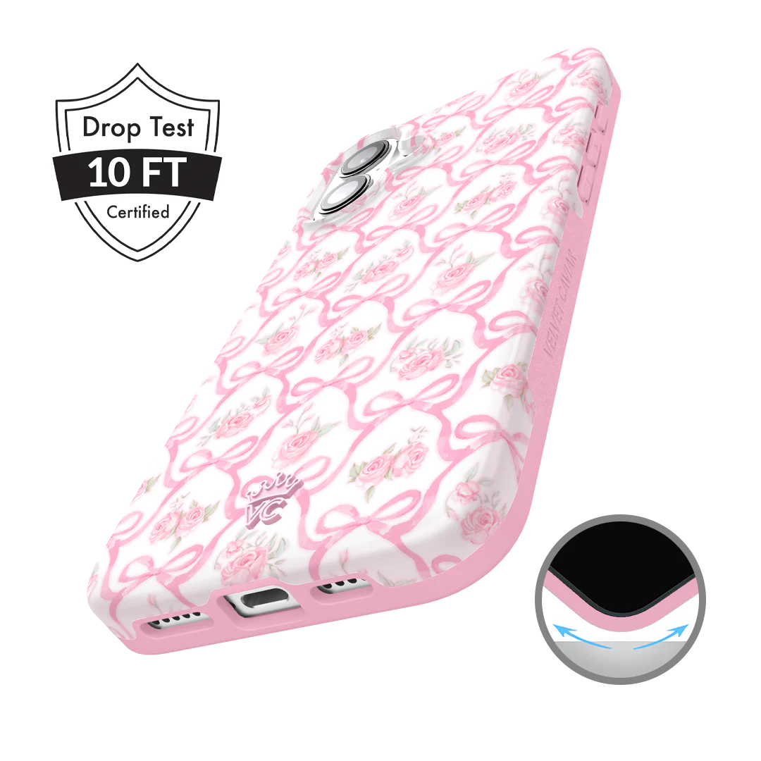 Lovely Pink Bows iPhone Case - Image 4