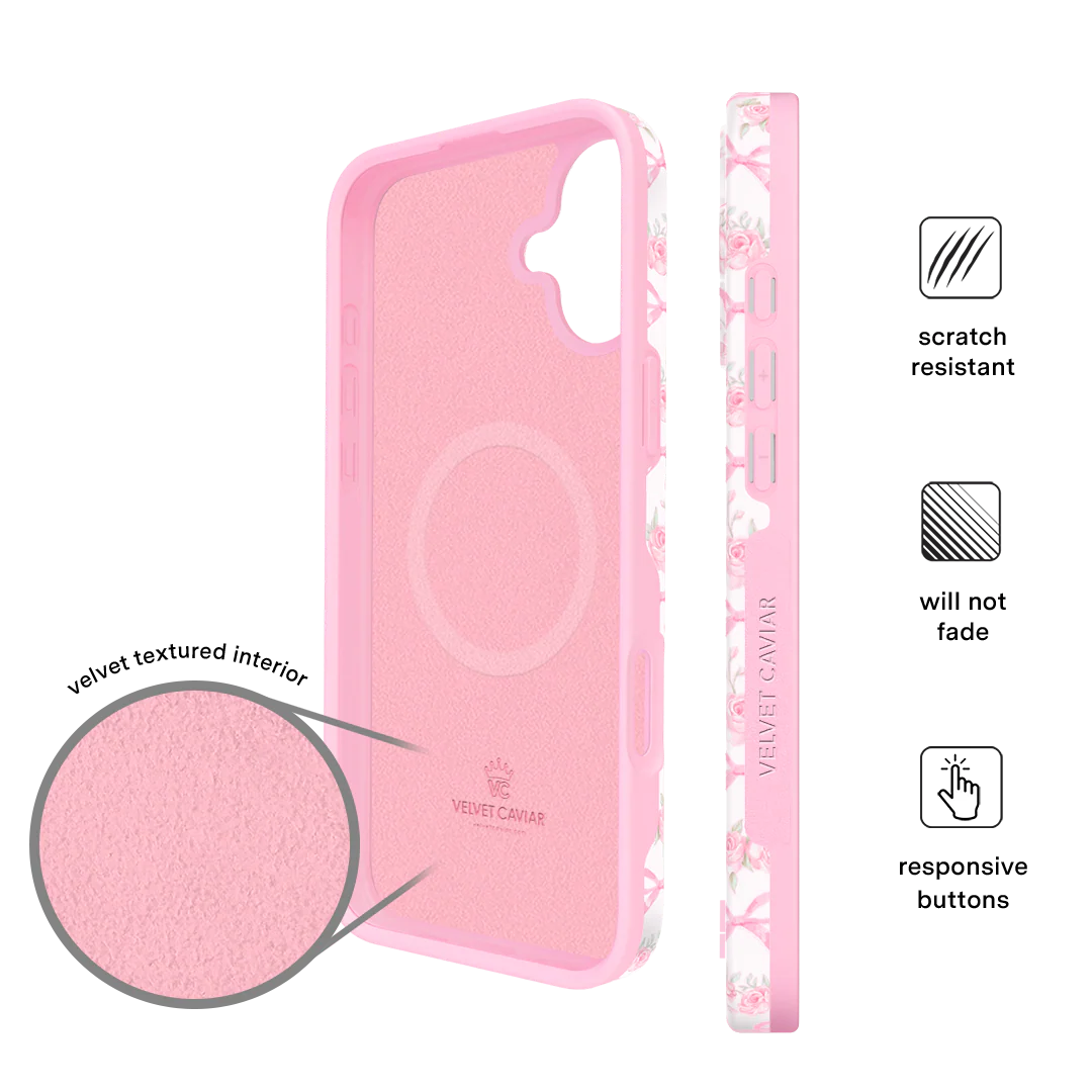 Lovely Pink Bows iPhone Case - Image 5