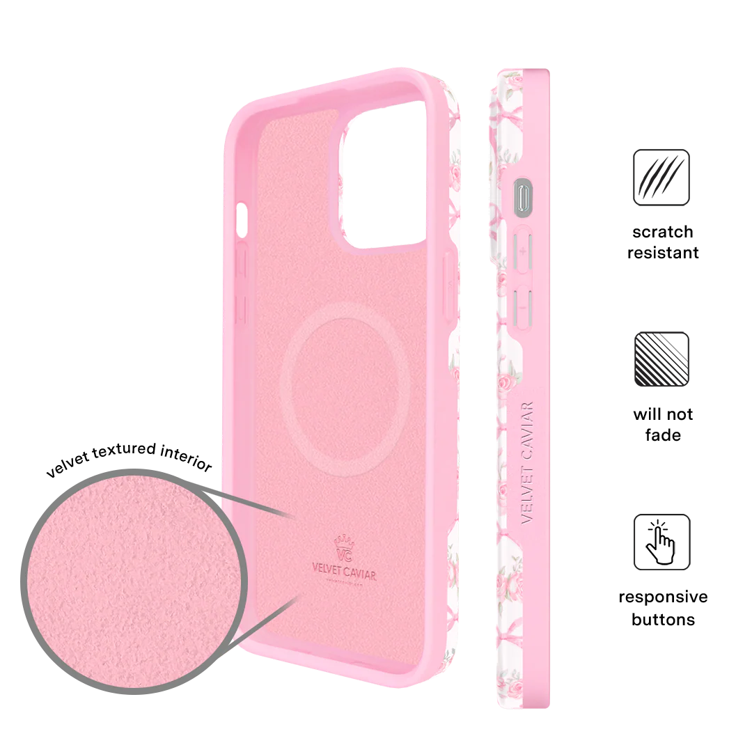 Lovely Pink Bows iPhone Case - Image 50