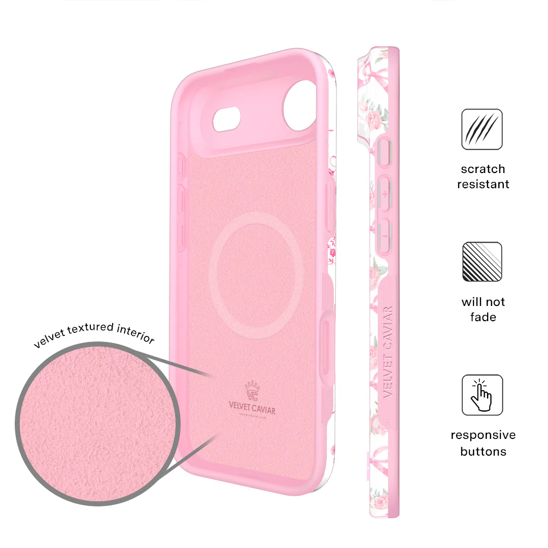 Lovely Pink Bows iPhone Case - Image 80