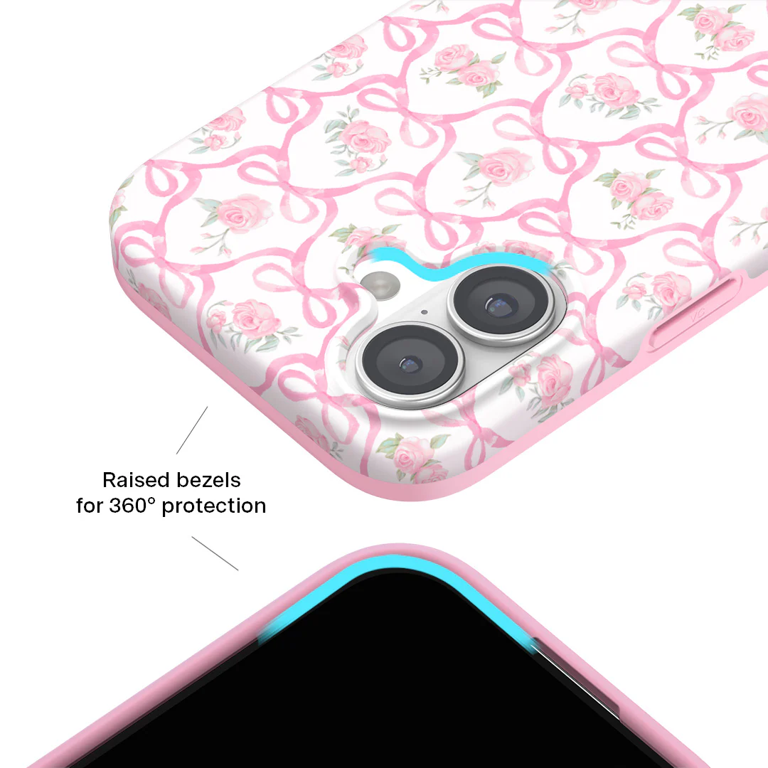 Lovely Pink Bows iPhone Case - Image 83