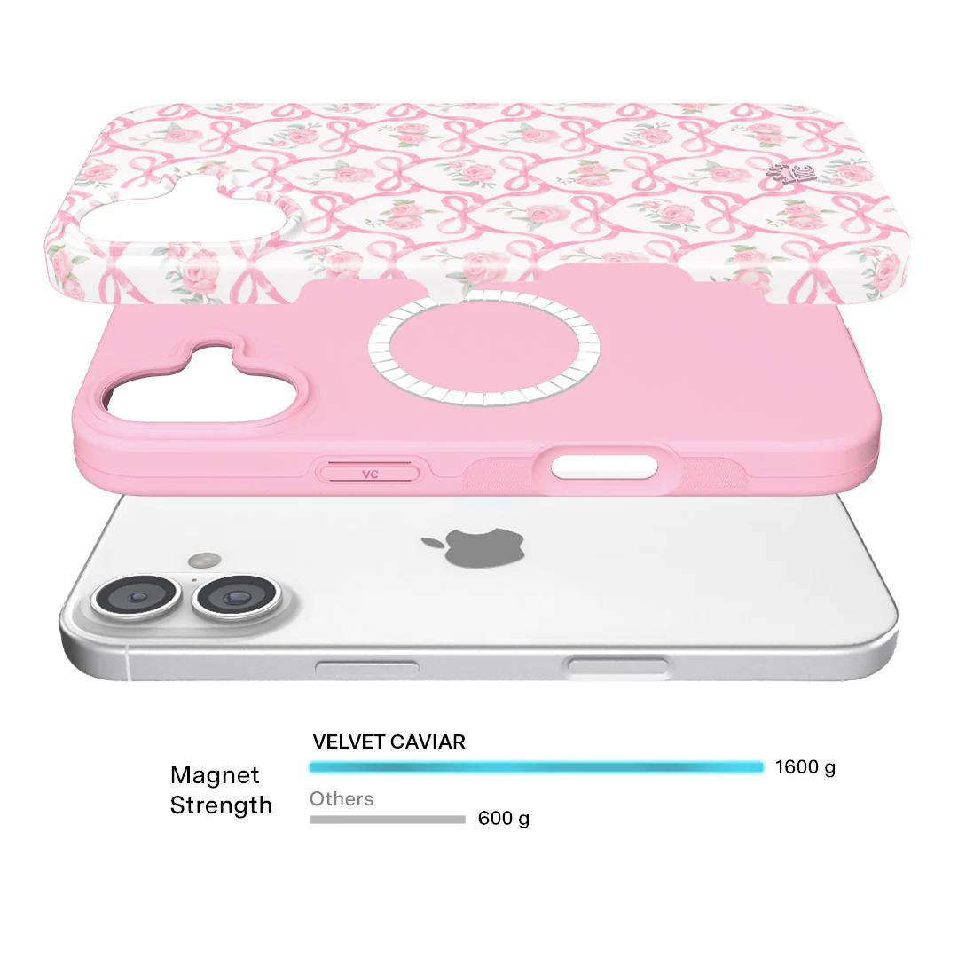 Lovely Pink Bows iPhone Case - Image 84