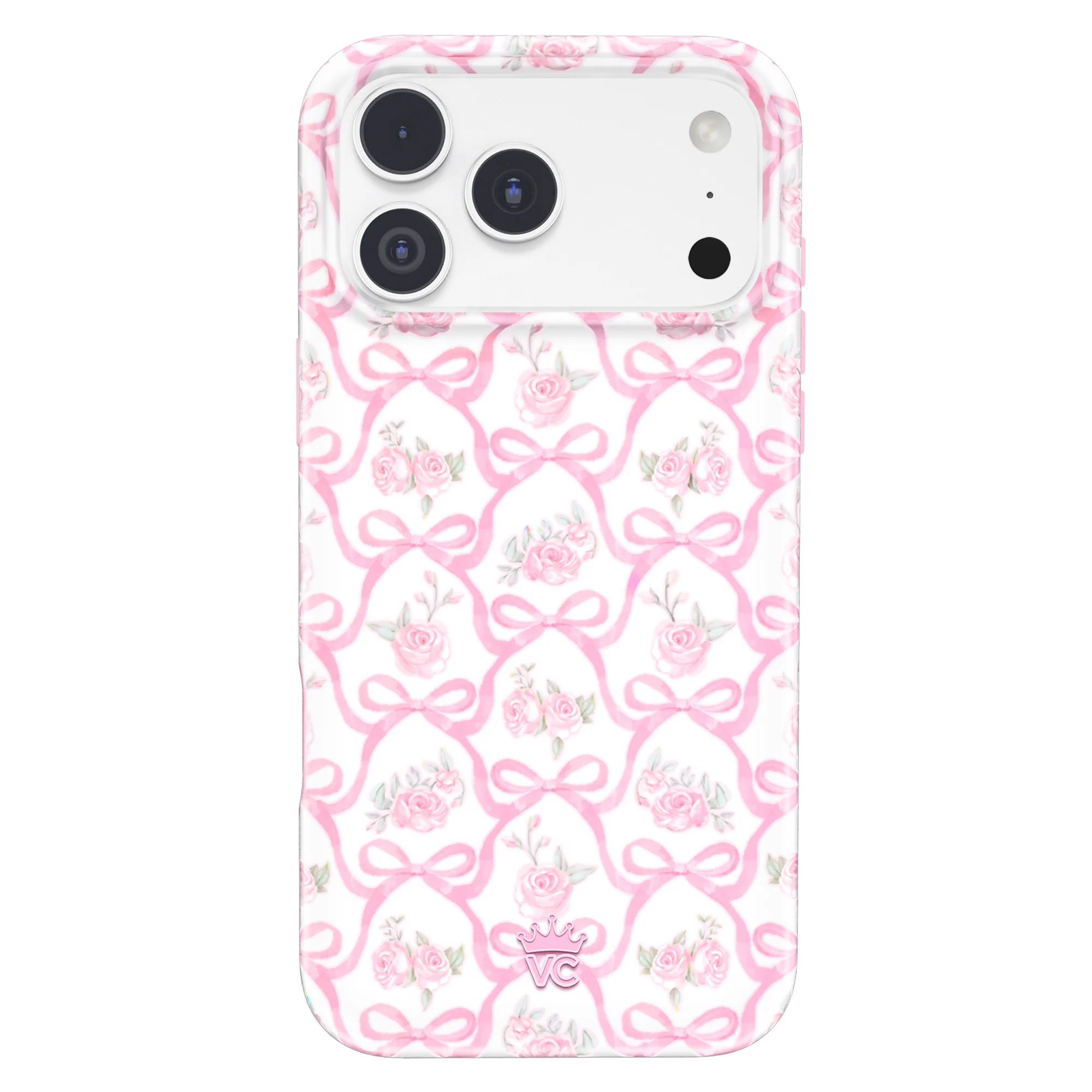 Lovely Pink Bows iPhone Case - Image 86