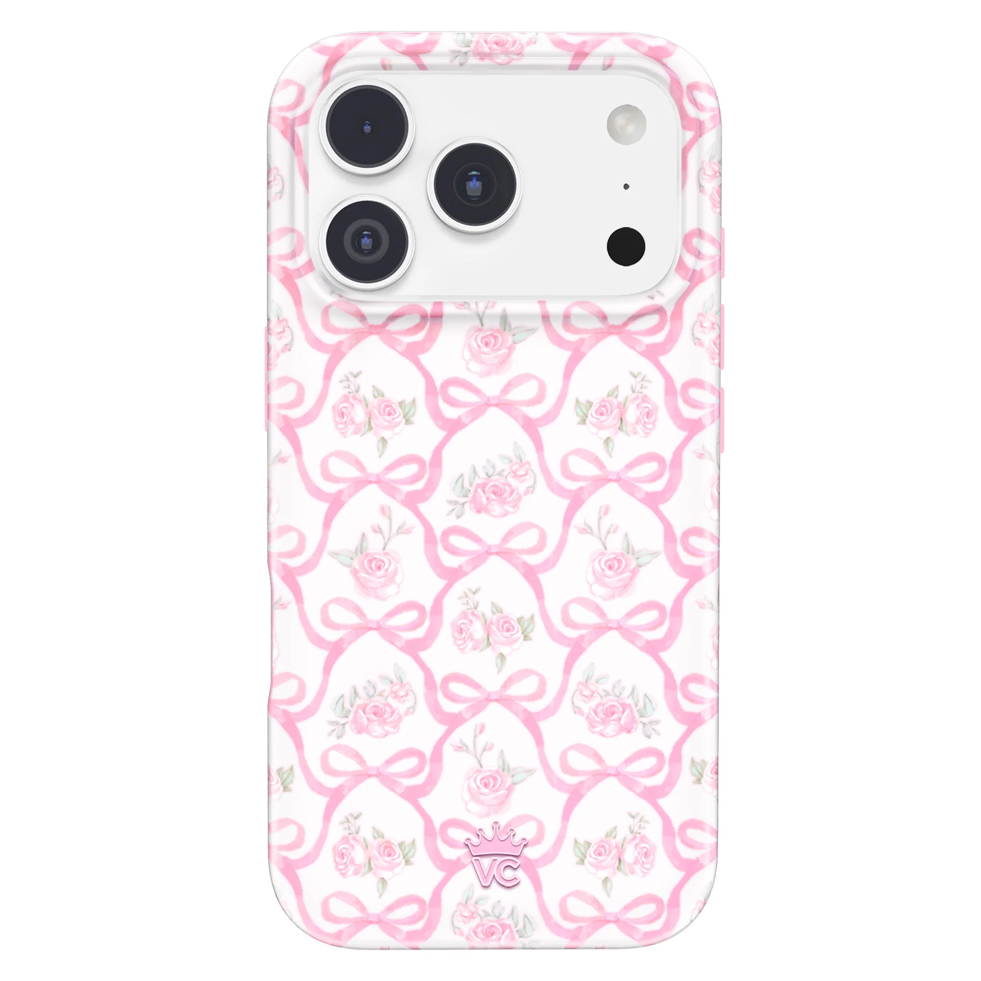 Lovely Pink Bows iPhone Case - Image 91
