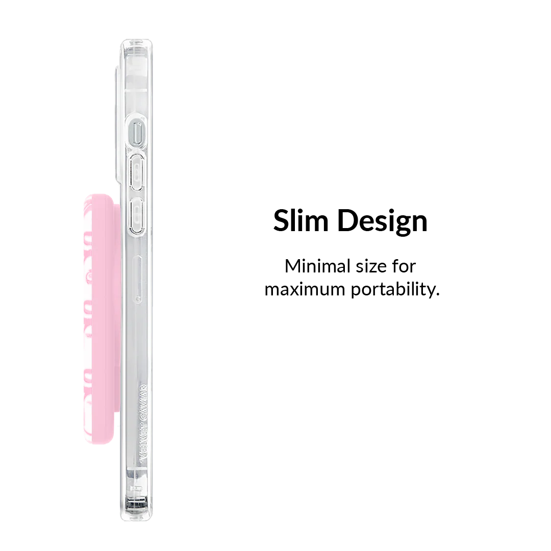 Lovely Pink Bows MagSafe Battery Power Pack - Image 5