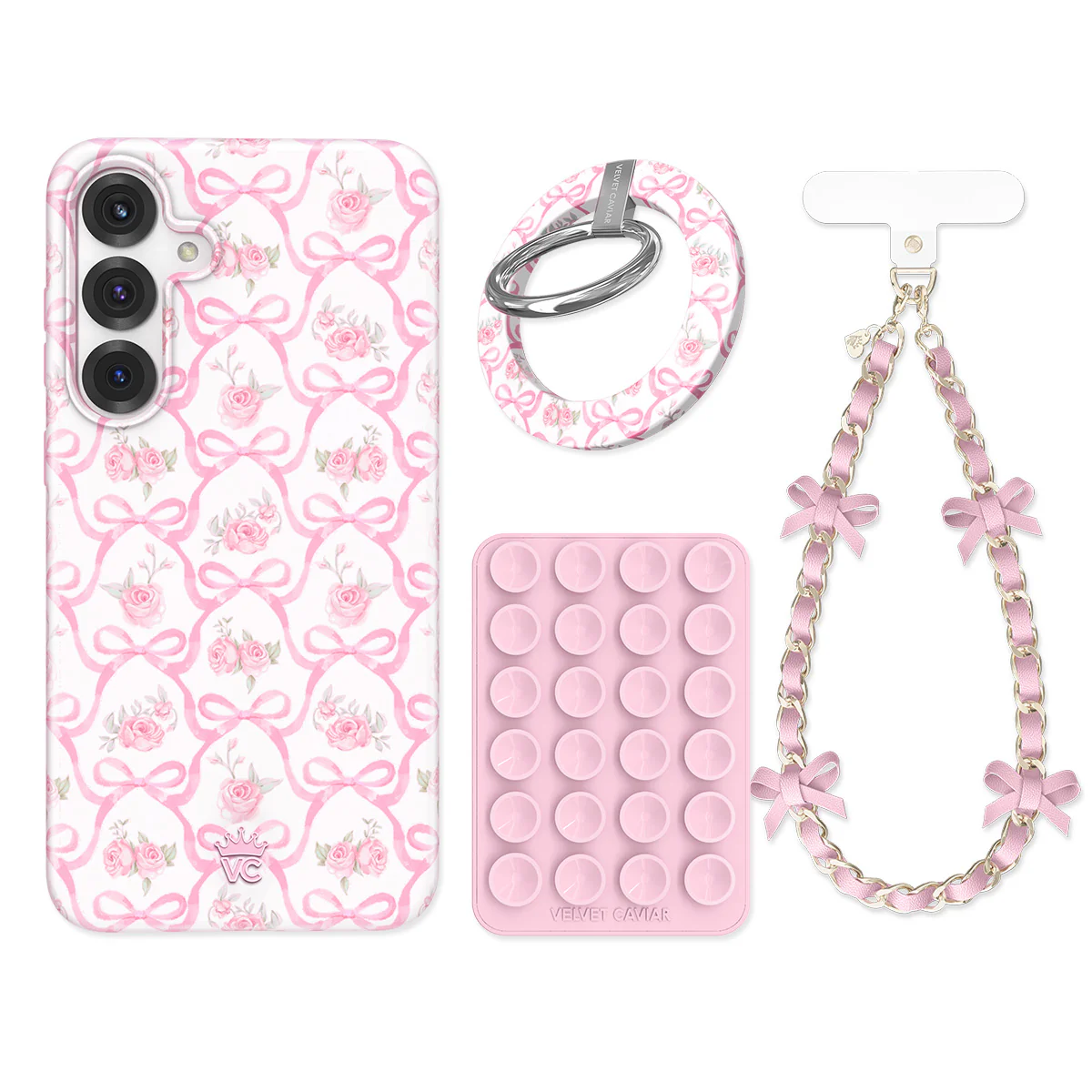 Lovely Pink Bows Samsung Bundle Set - Image 2