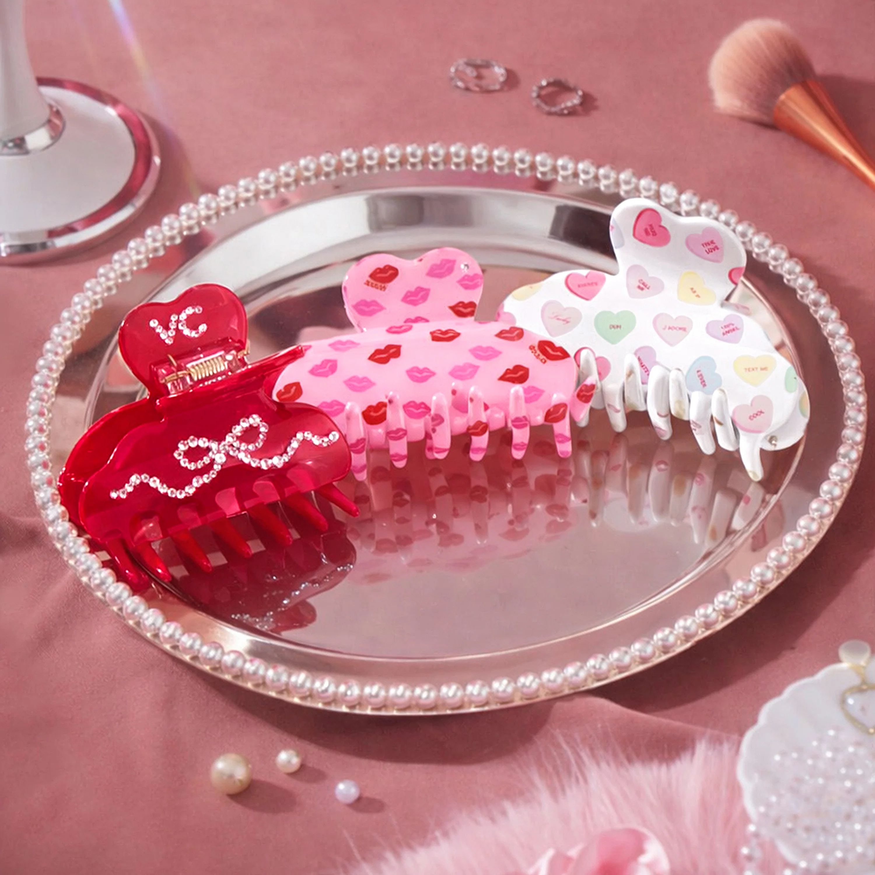Sweet Hearts Hair Clip - Image 5