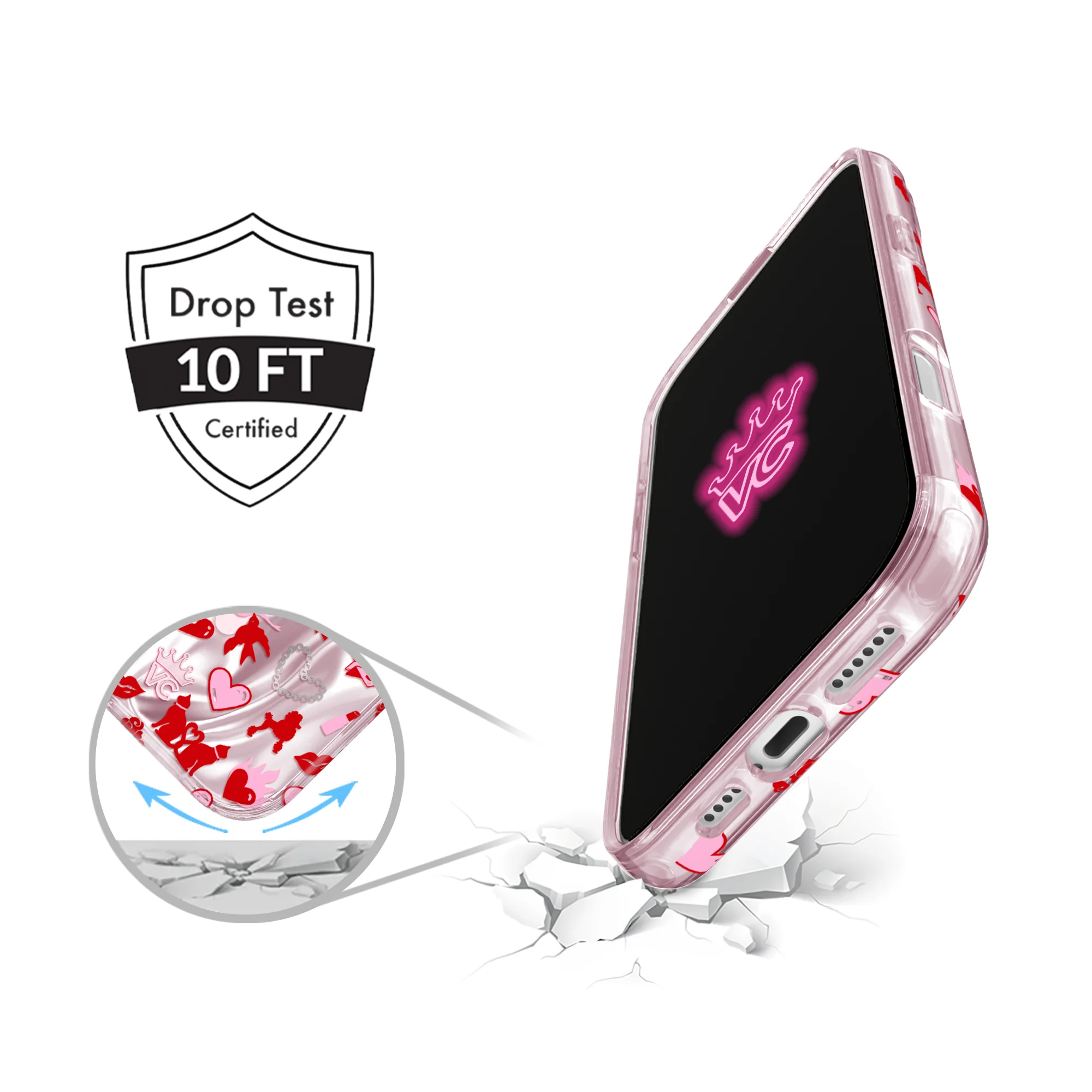 Lover Girl Holo iPhone Case - Image 27