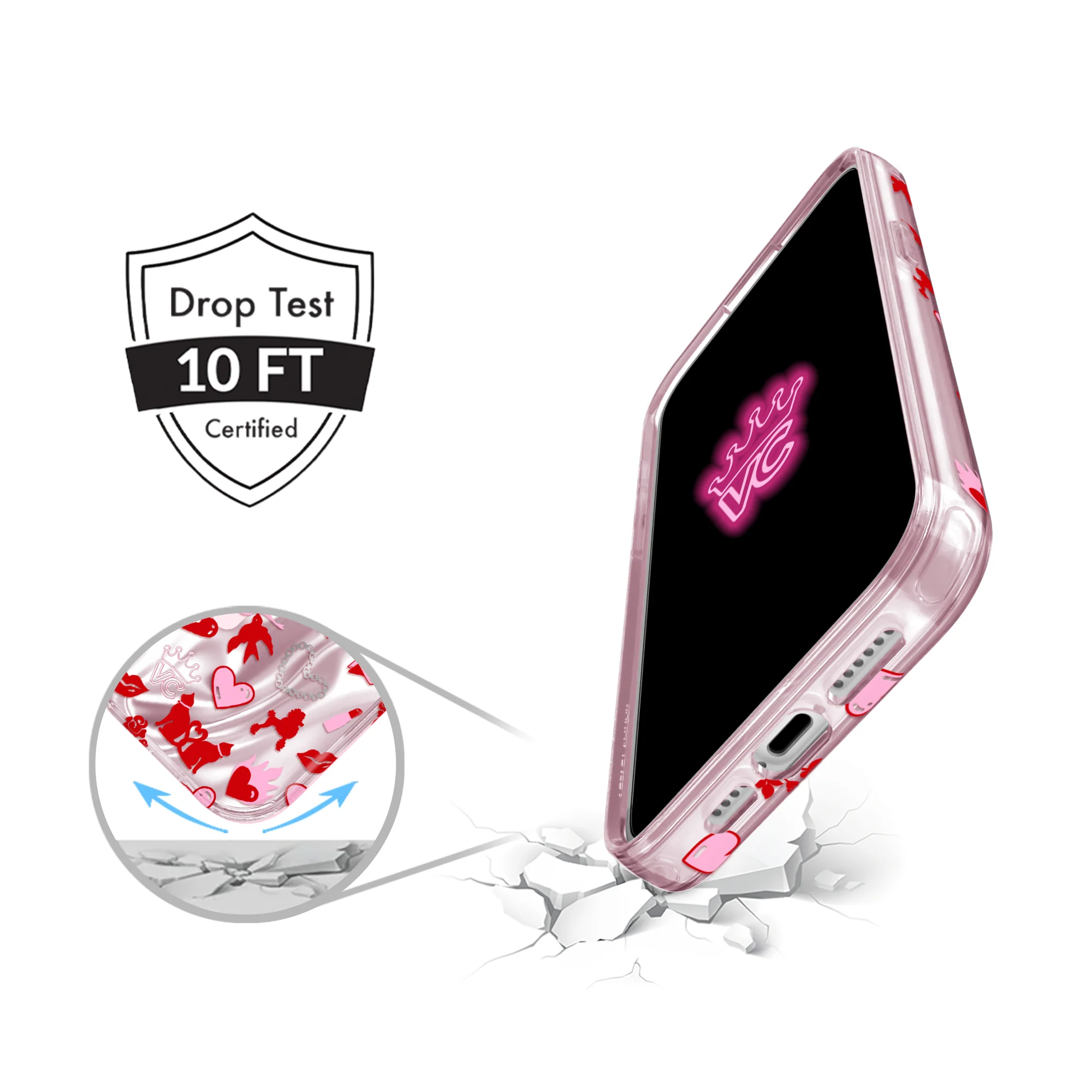 Lover Girl Holo iPhone Case - Image 67