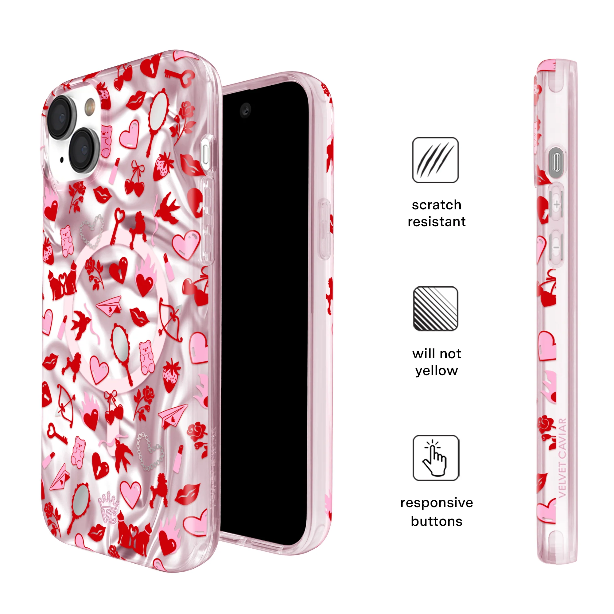 Lover Girl Holo iPhone Case - Image 75