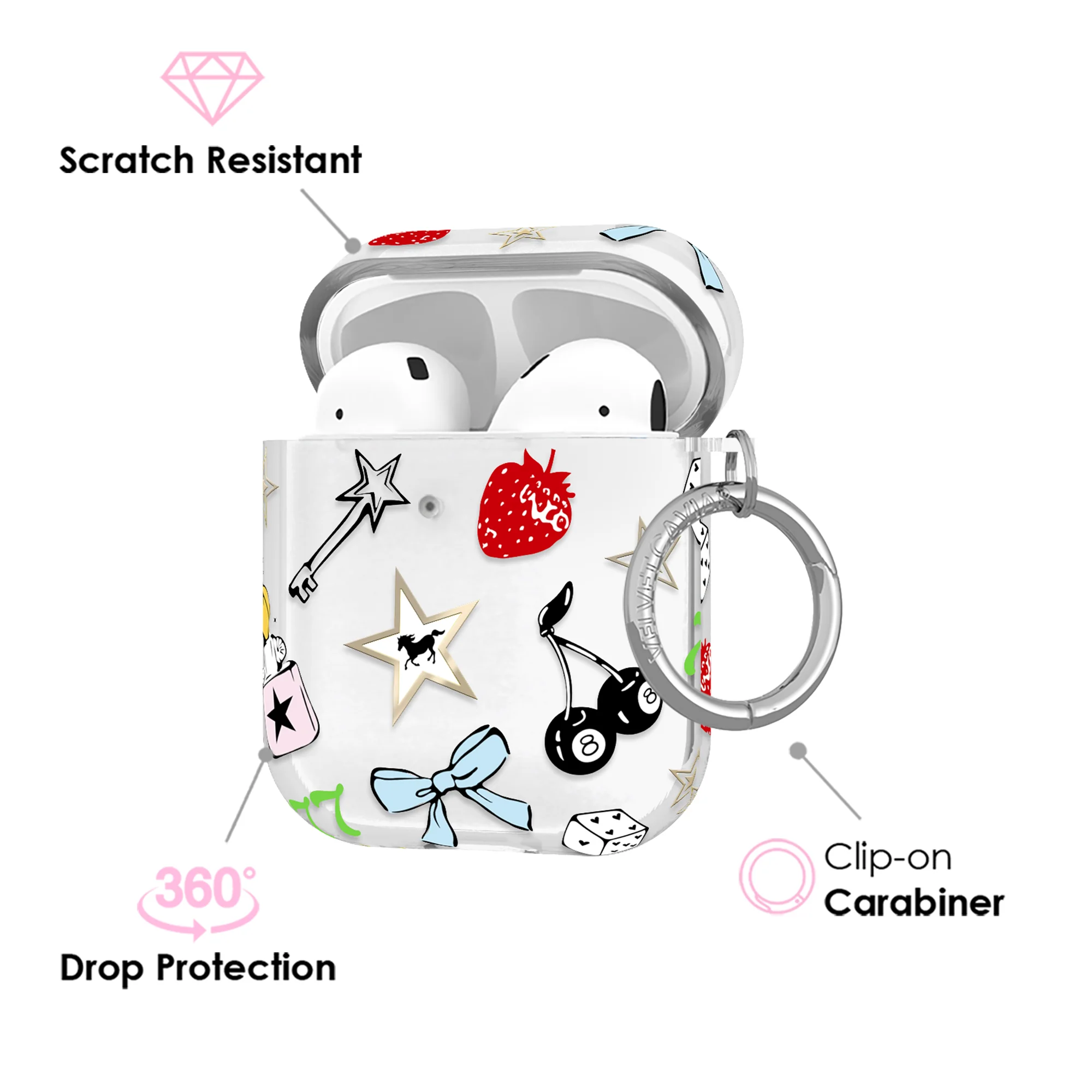 Lucky Charm AirPod Case - Image 3