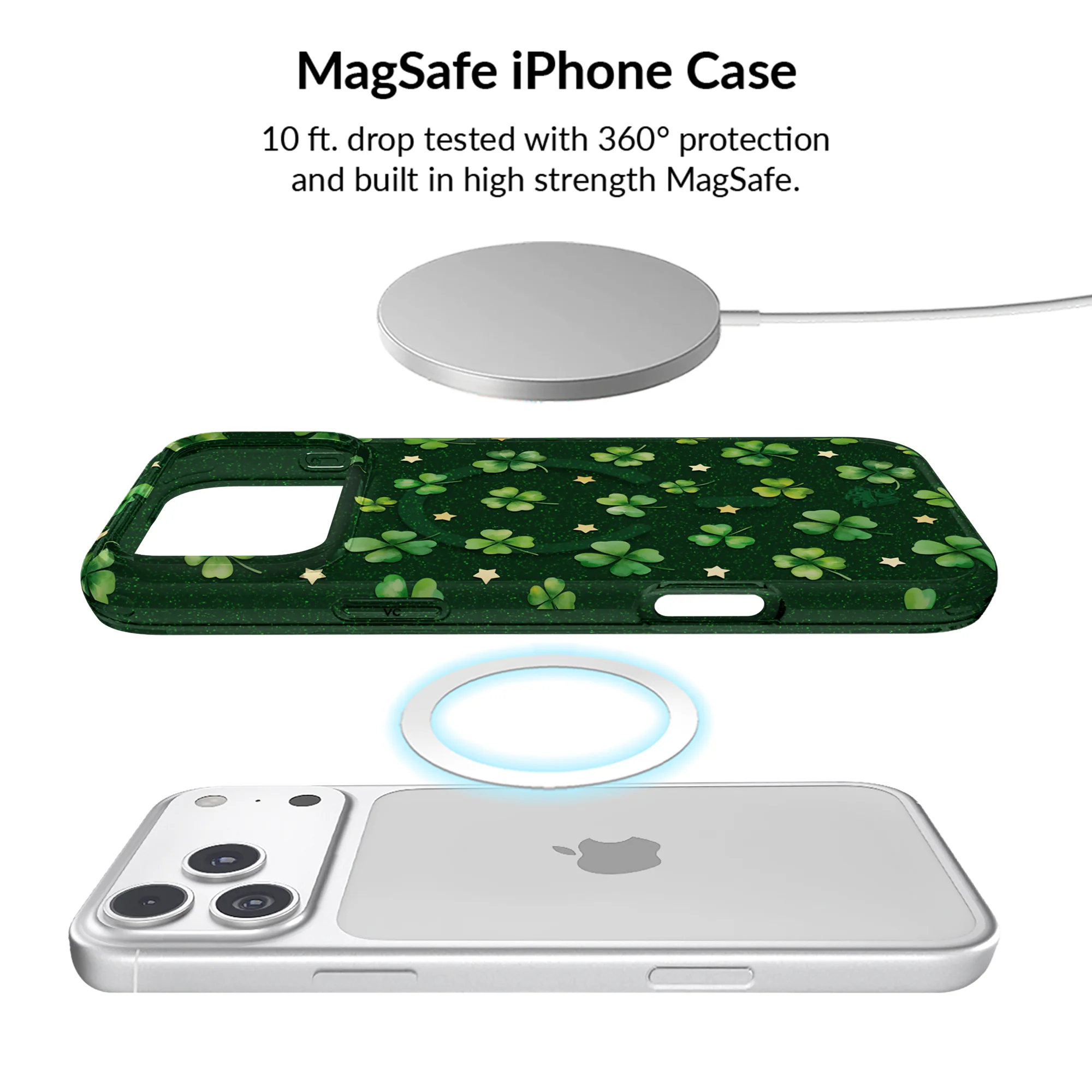 Lucky Clover Glitter iPhone Bundle Set - Image 100