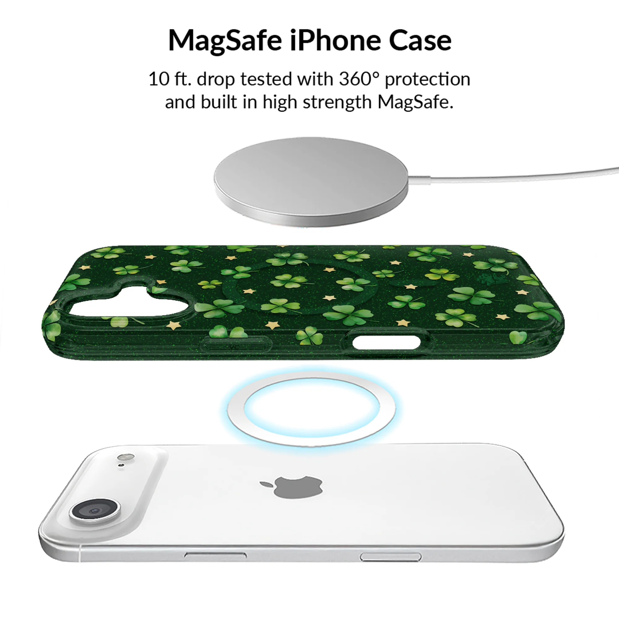 Lucky Clover Glitter iPhone Bundle Set - Image 107