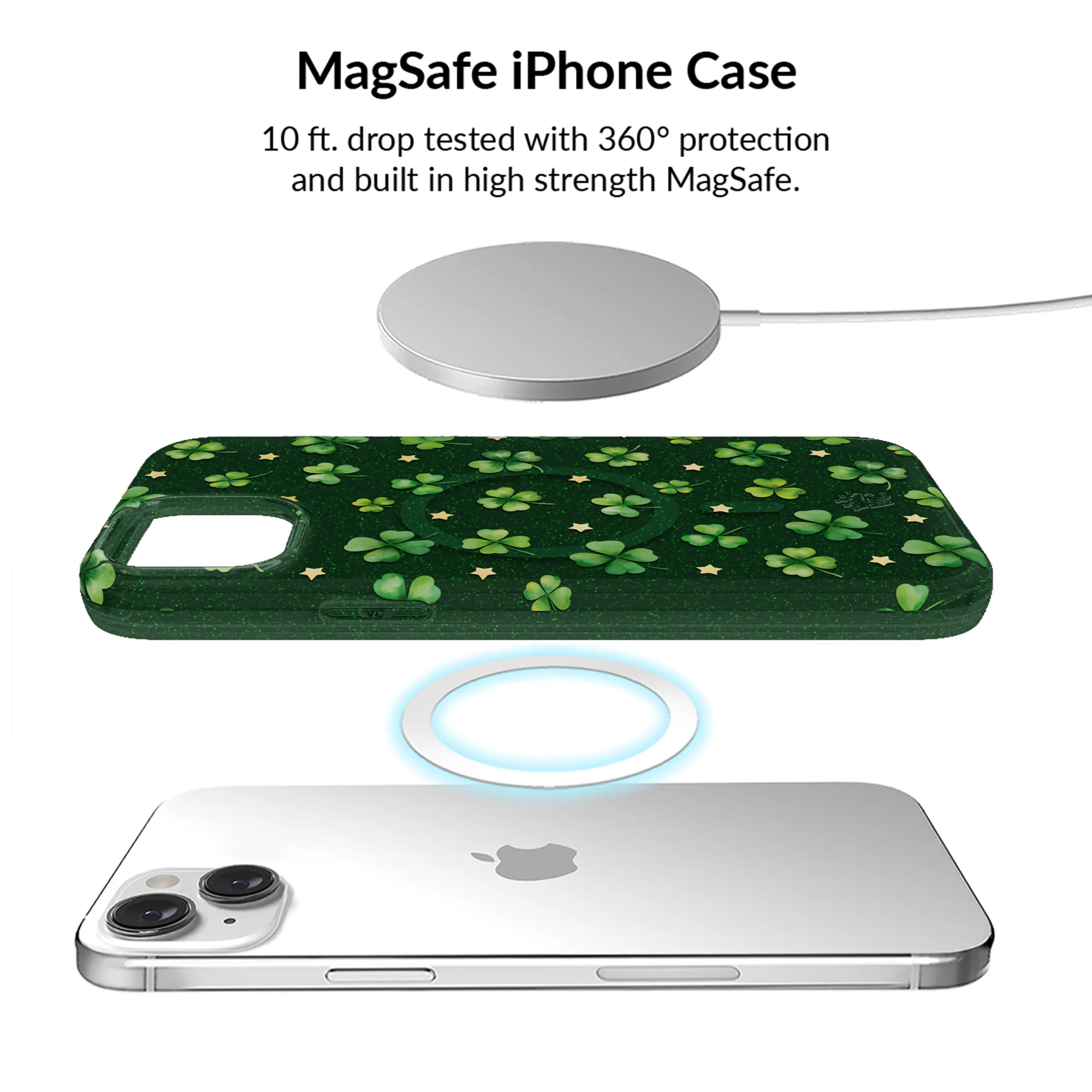 Lucky Clover Glitter iPhone Bundle Set - Image 23