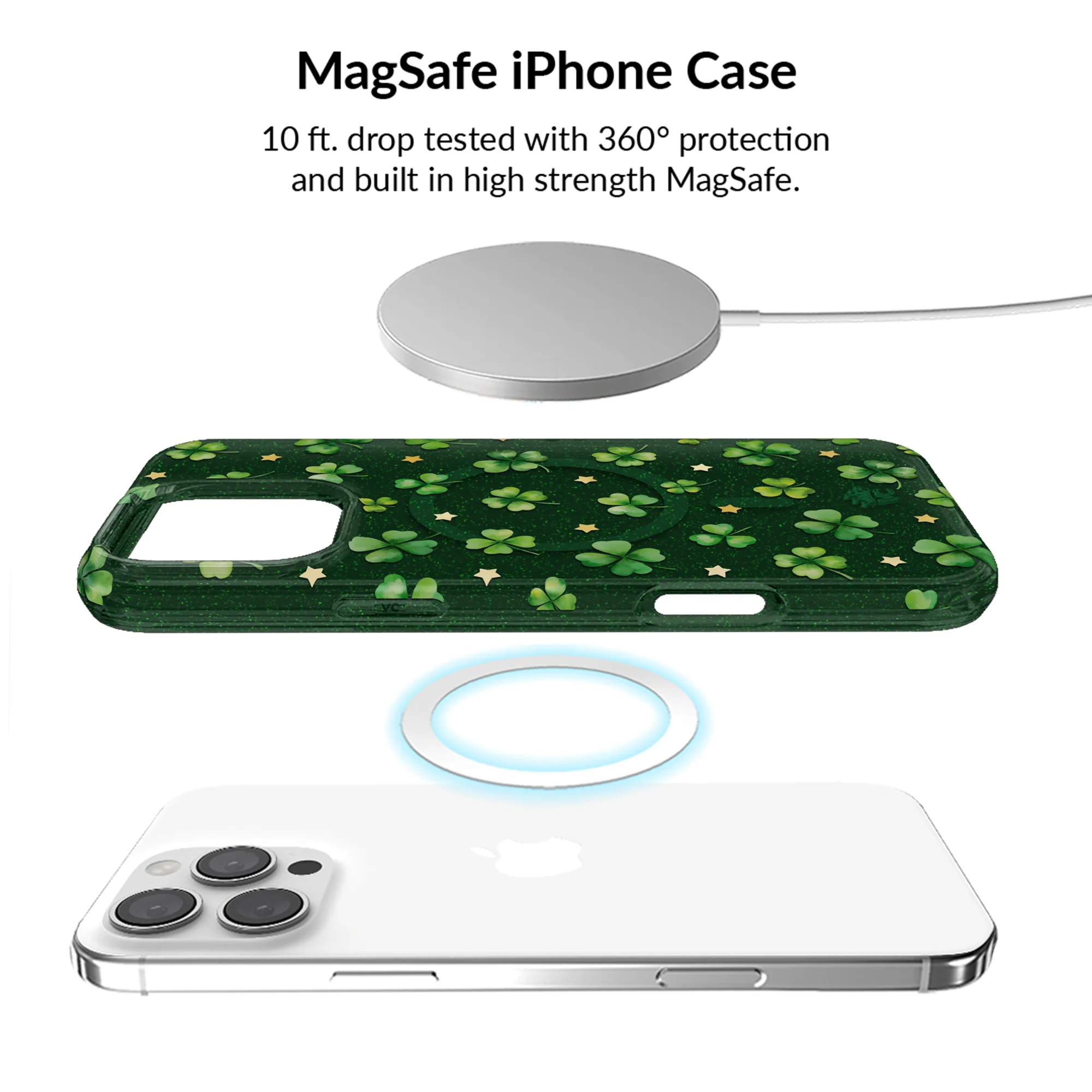 Lucky Clover Glitter iPhone Bundle Set - Image 72