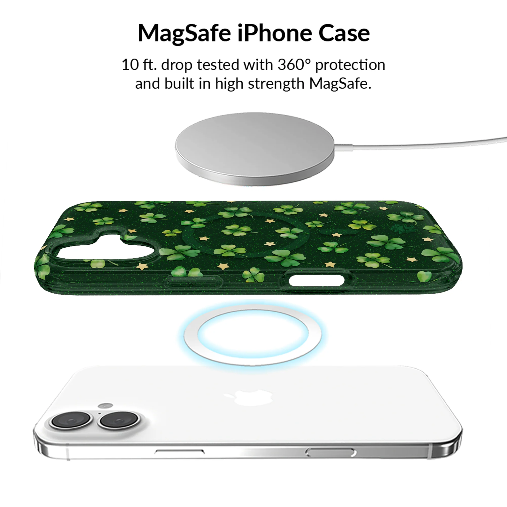 Lucky Clover Glitter iPhone Bundle Set - Image 79
