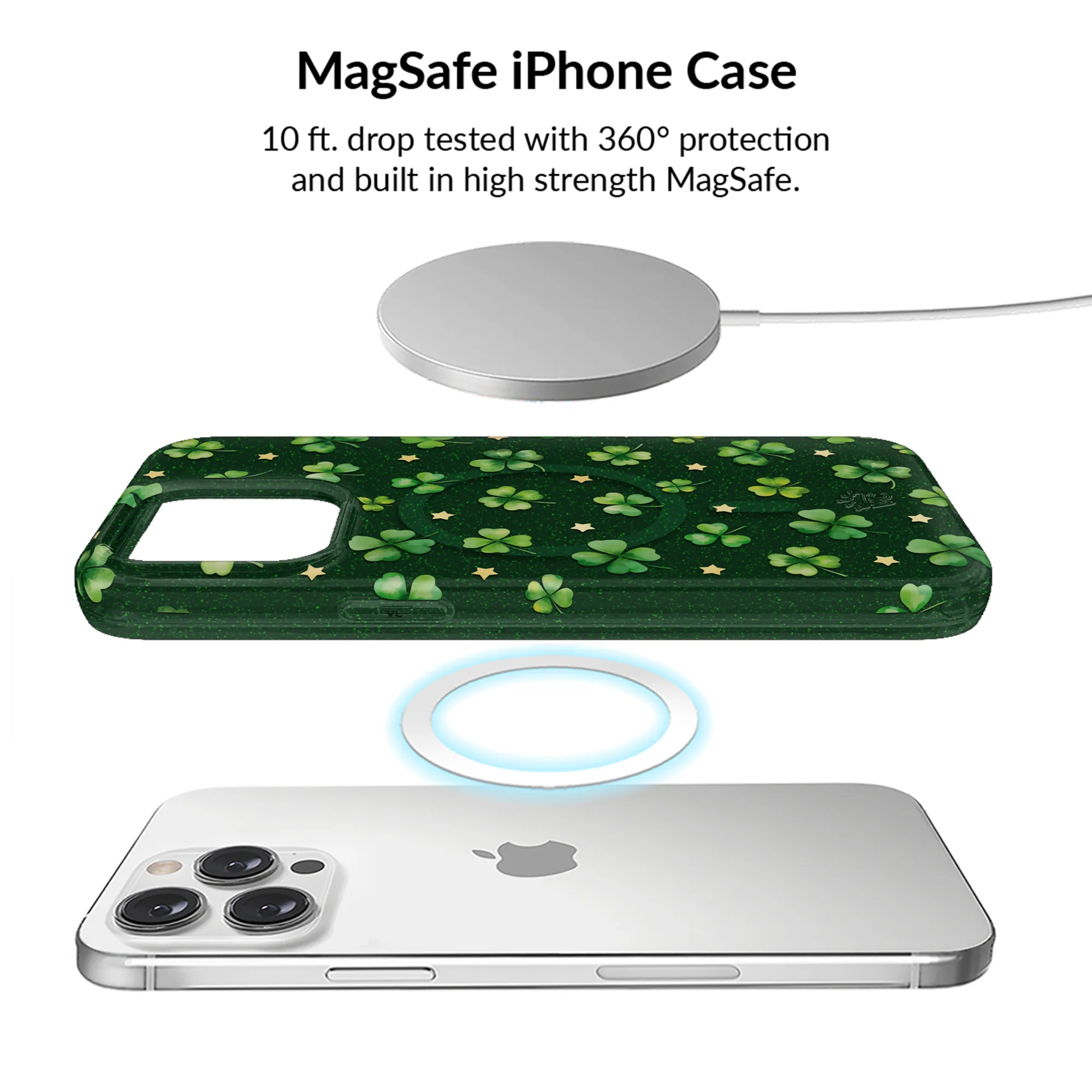 Lucky Clover Glitter iPhone Bundle Set - Image 9